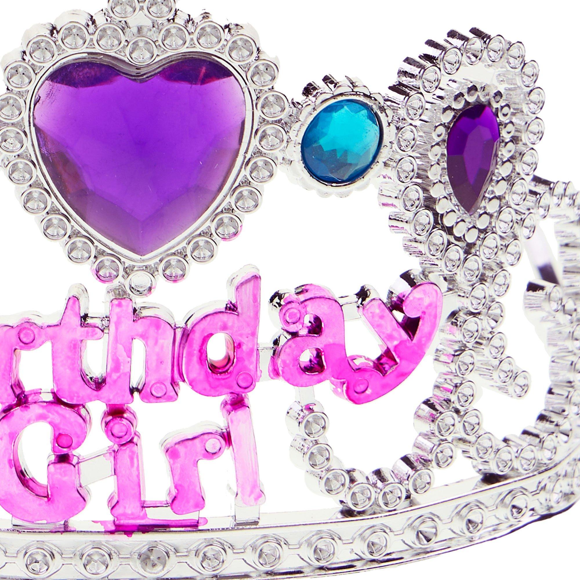 Purple Gem Birthday Girl Tiara