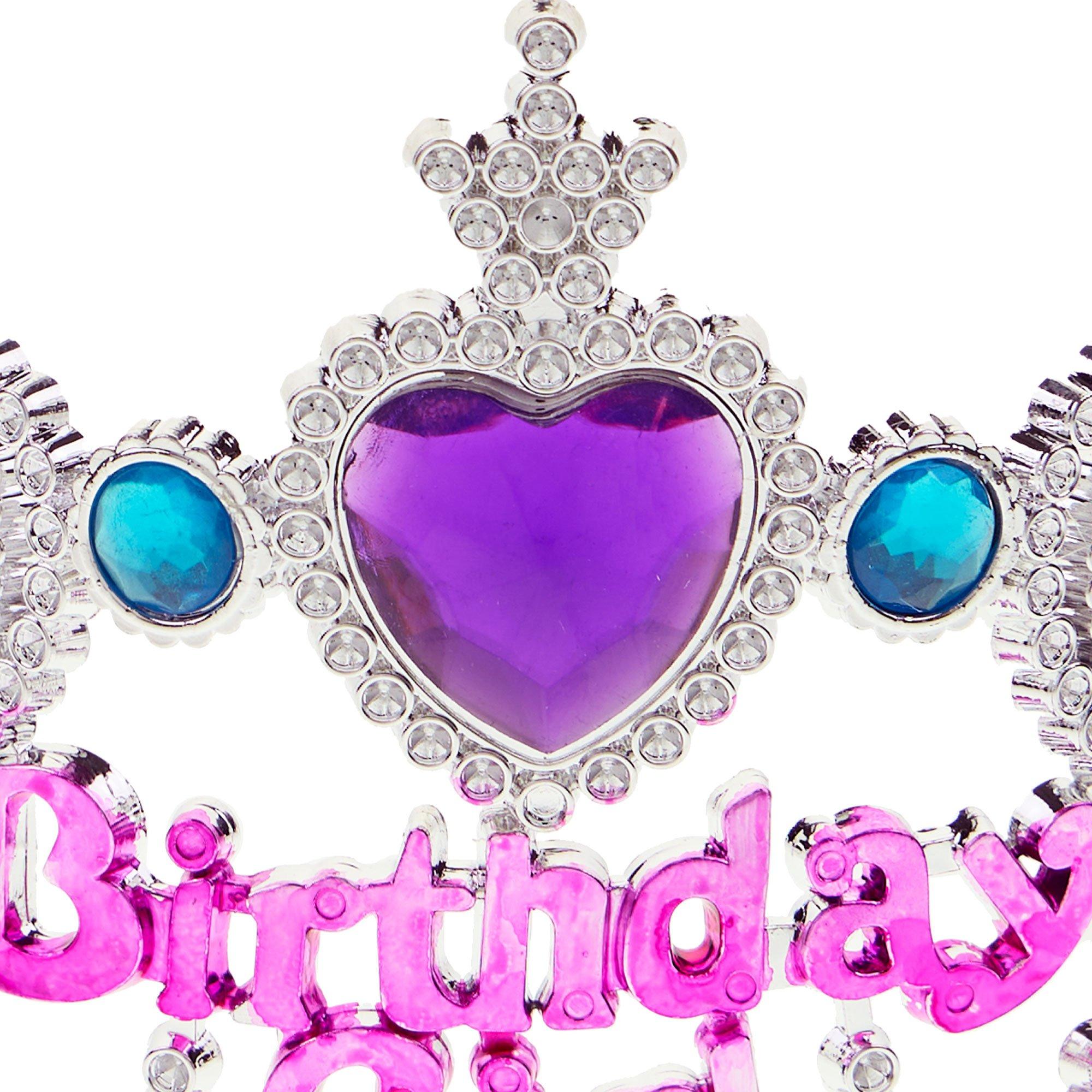 Purple Gem Birthday Girl Tiara