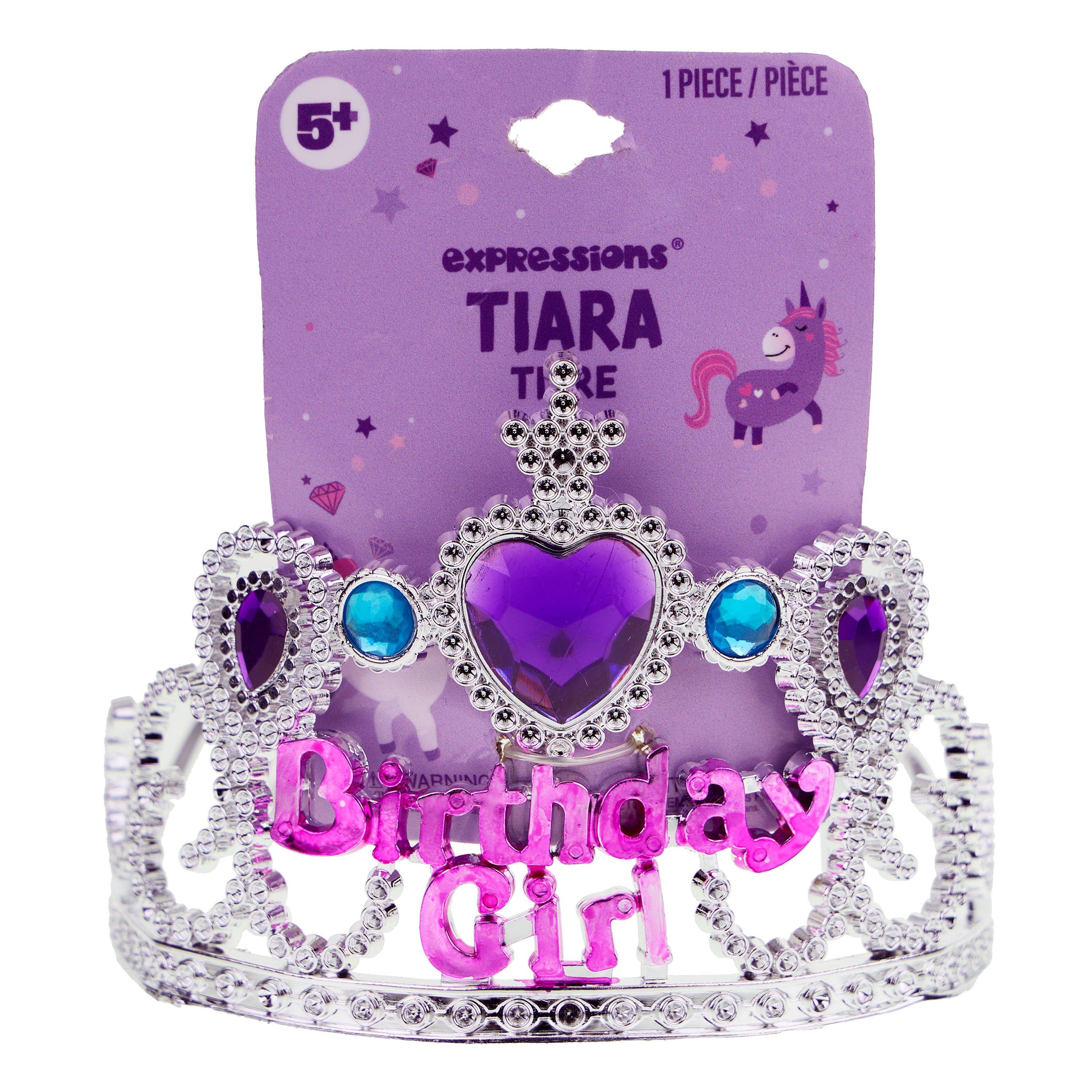 Purple Gem Birthday Girl Tiara