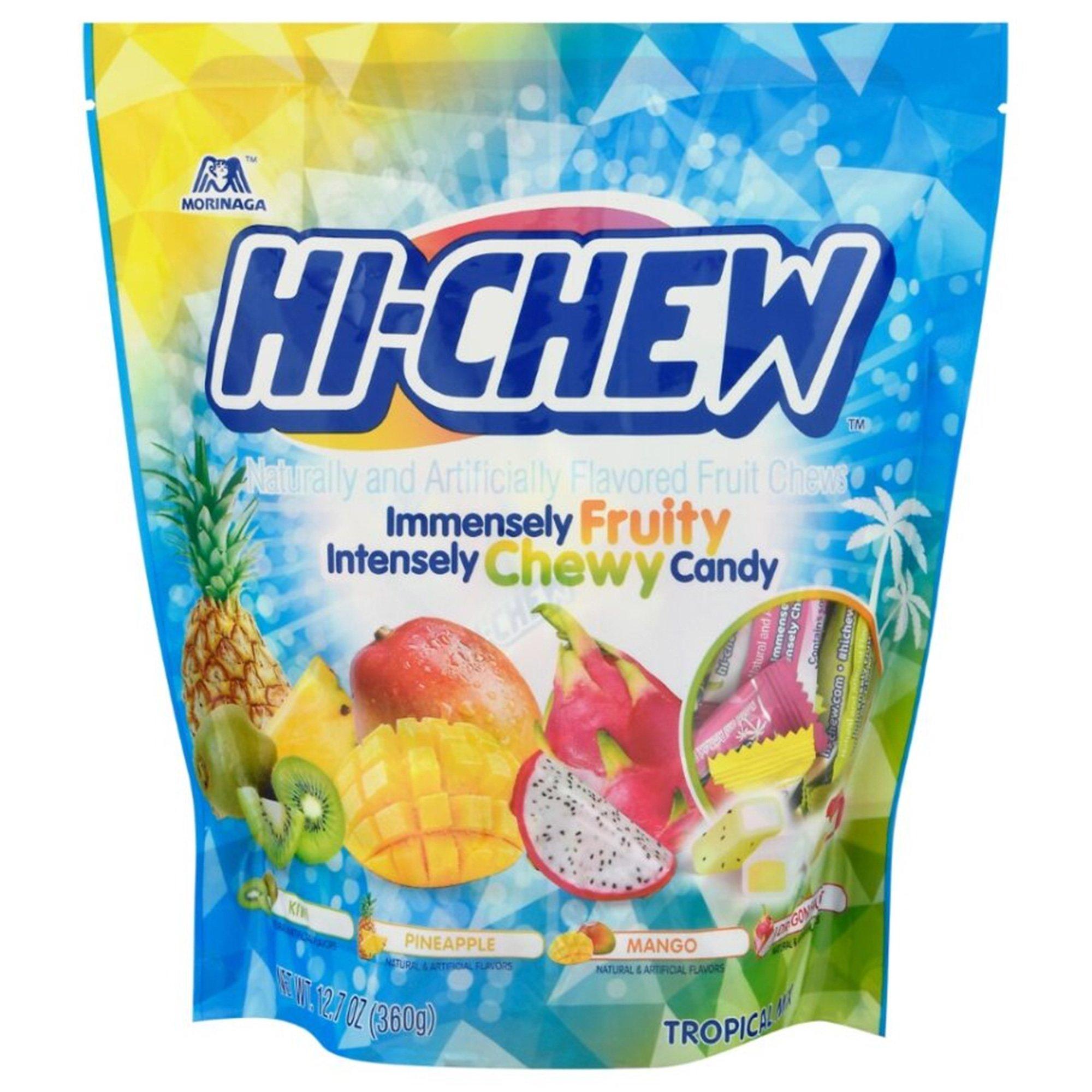 Hi-Chew Tropical Mix, 12.7oz - Dragon Fruit, Kiwi, Mango & Pineapple Flavors