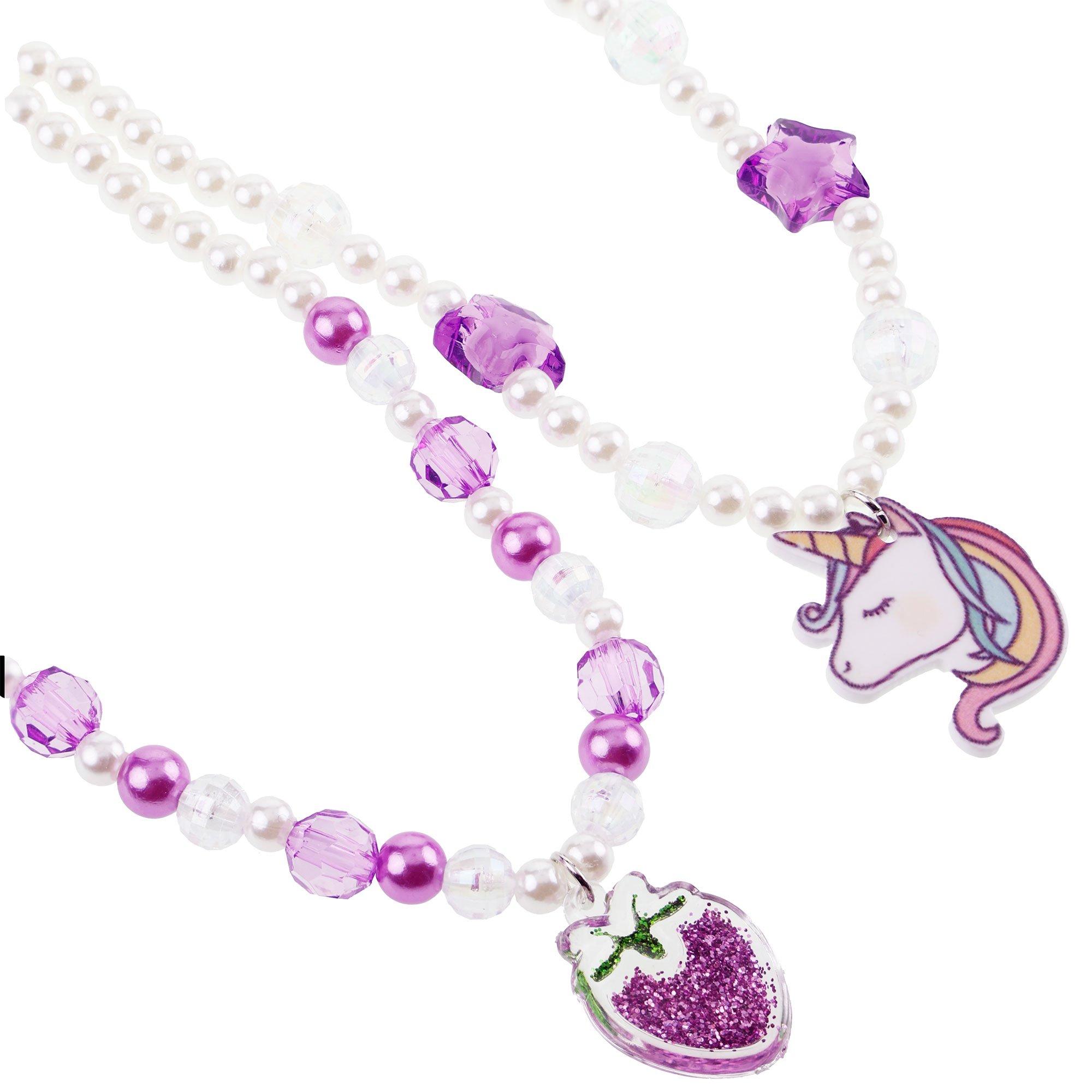 Purple Hair & Jewelry Set, 9pc