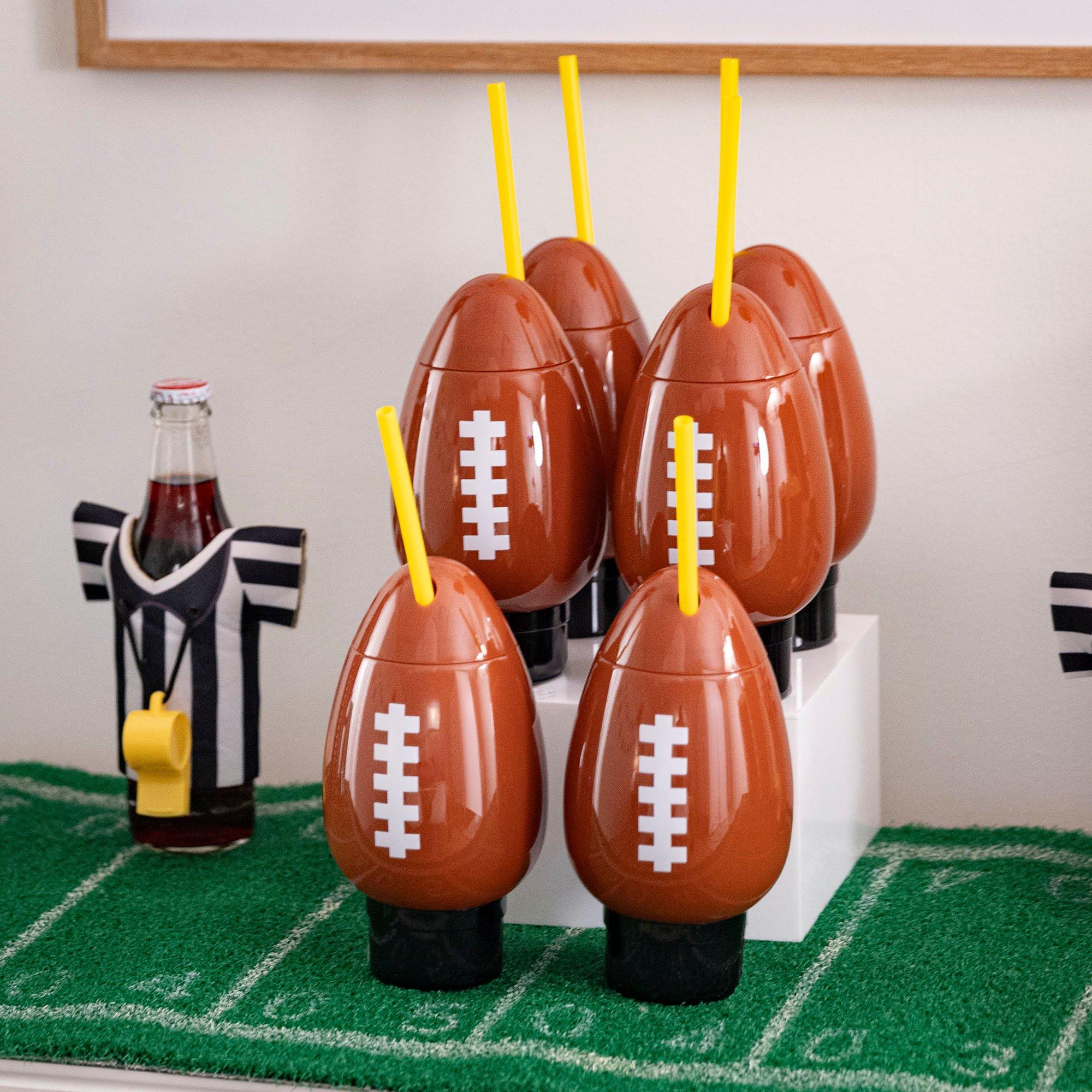 Football Shaped Plastic Cup, 20oz