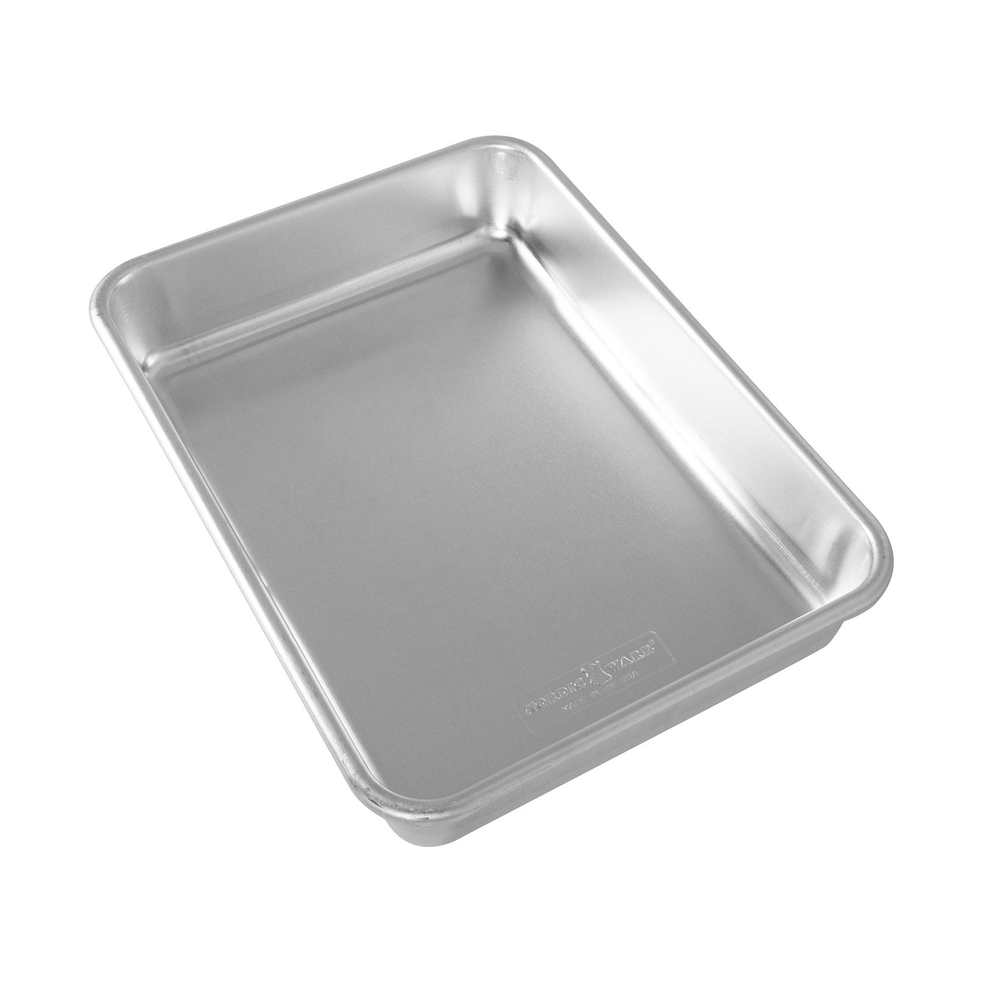 Nordic Ware Natural Aluminum Rectangular Cake Pan, 9in x 13in