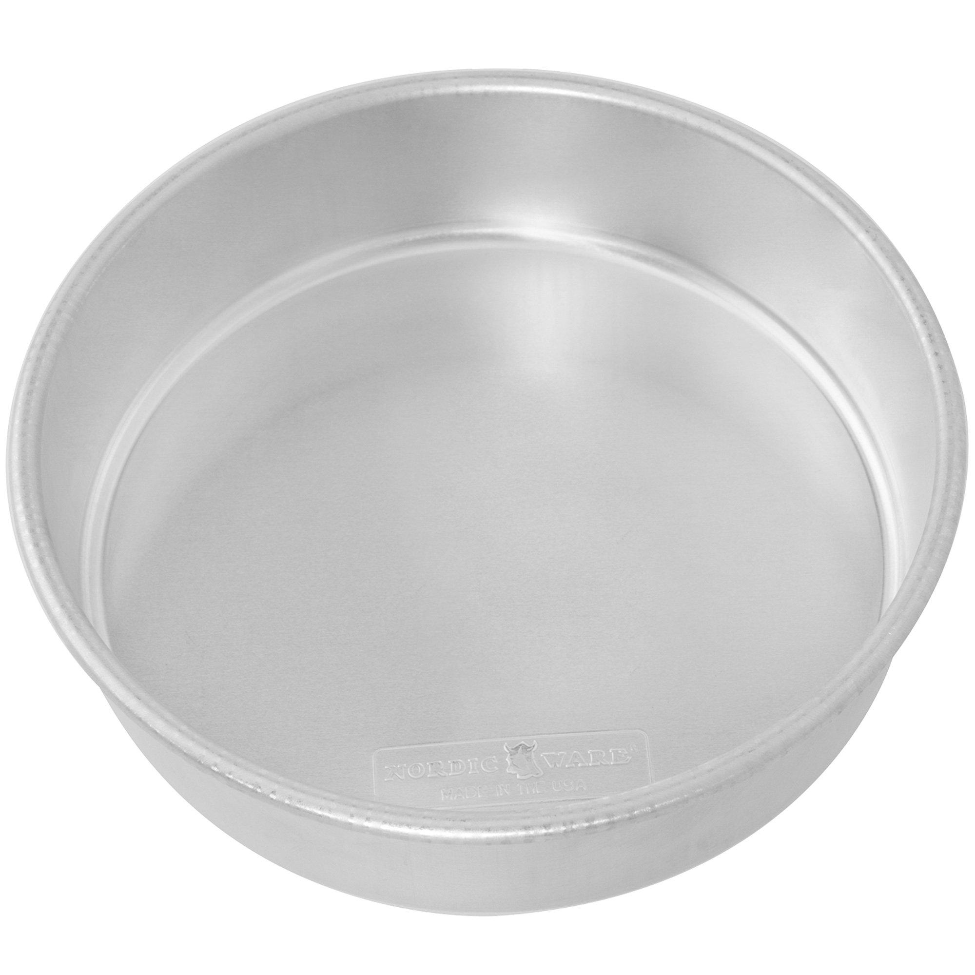 Nordic Ware Natural Aluminum Round Cake Pan, 9in