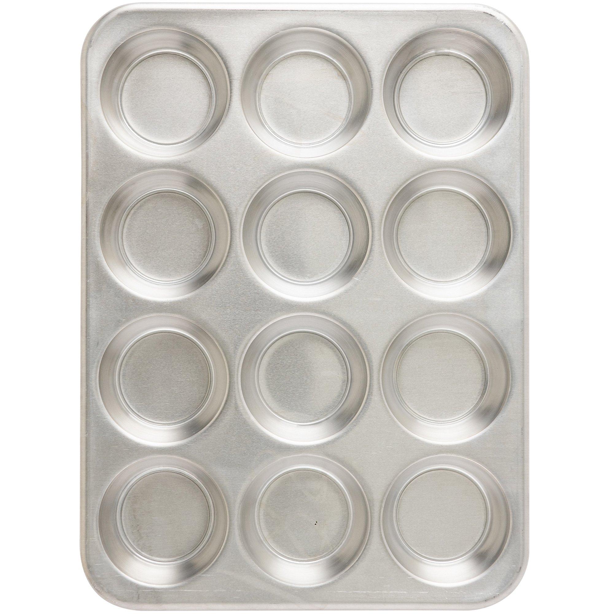 Nordic Ware Natural Aluminum Muffin Pan, 13in x 10in