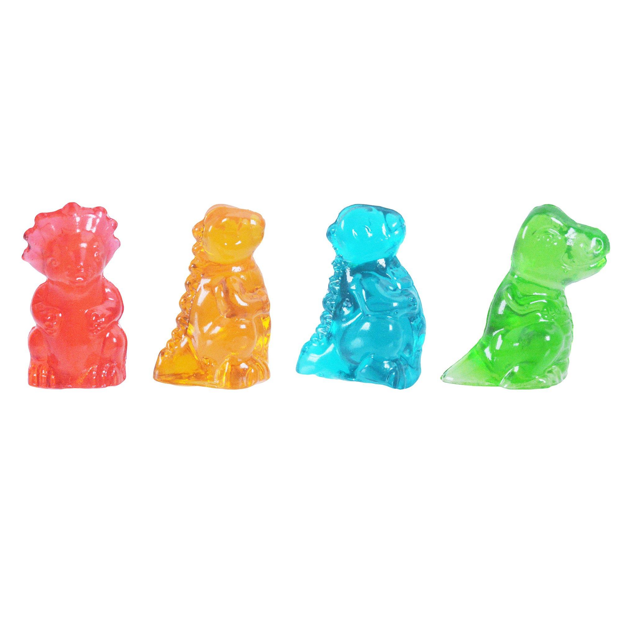 Amos 4D Gummy Dinosaurs, 8.46oz - Cherry, Blueberry, Strawberry & Raspberry Flavors