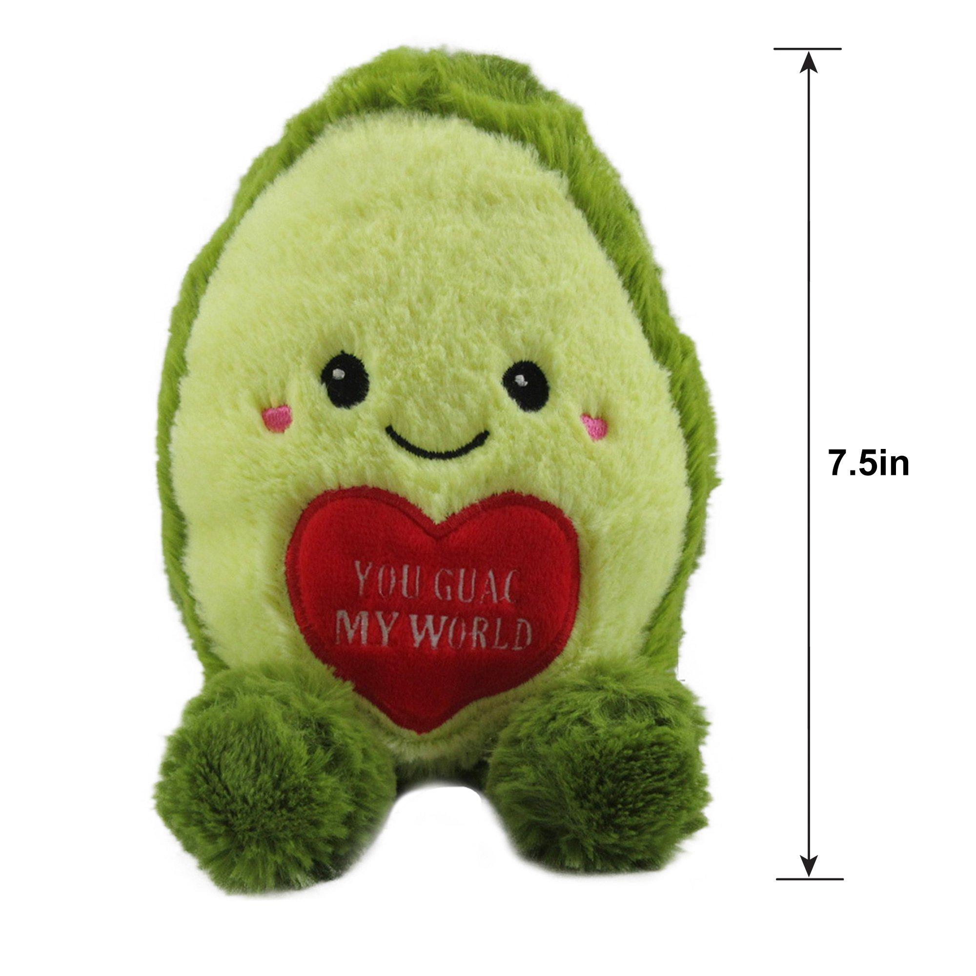 Valentine's Day You Guac Avocado Plush, 7.5in