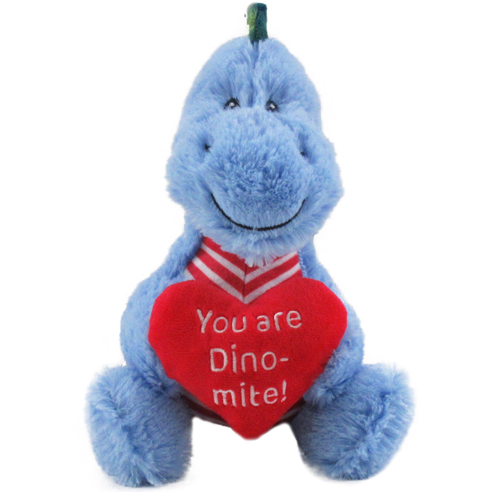 Valentine's Day Dino-Mite Dinosaur Plush, 9in