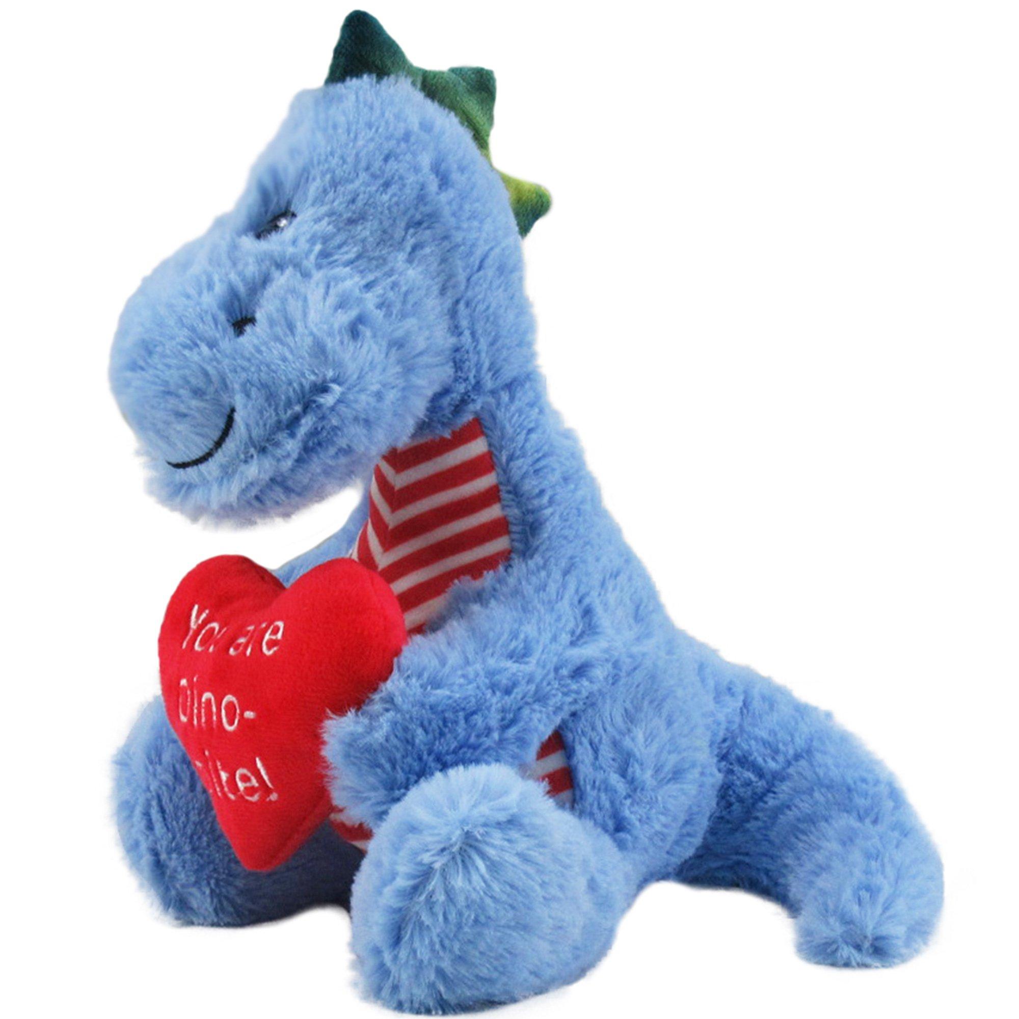 Valentine's Day Dino-Mite Dinosaur Plush, 9in