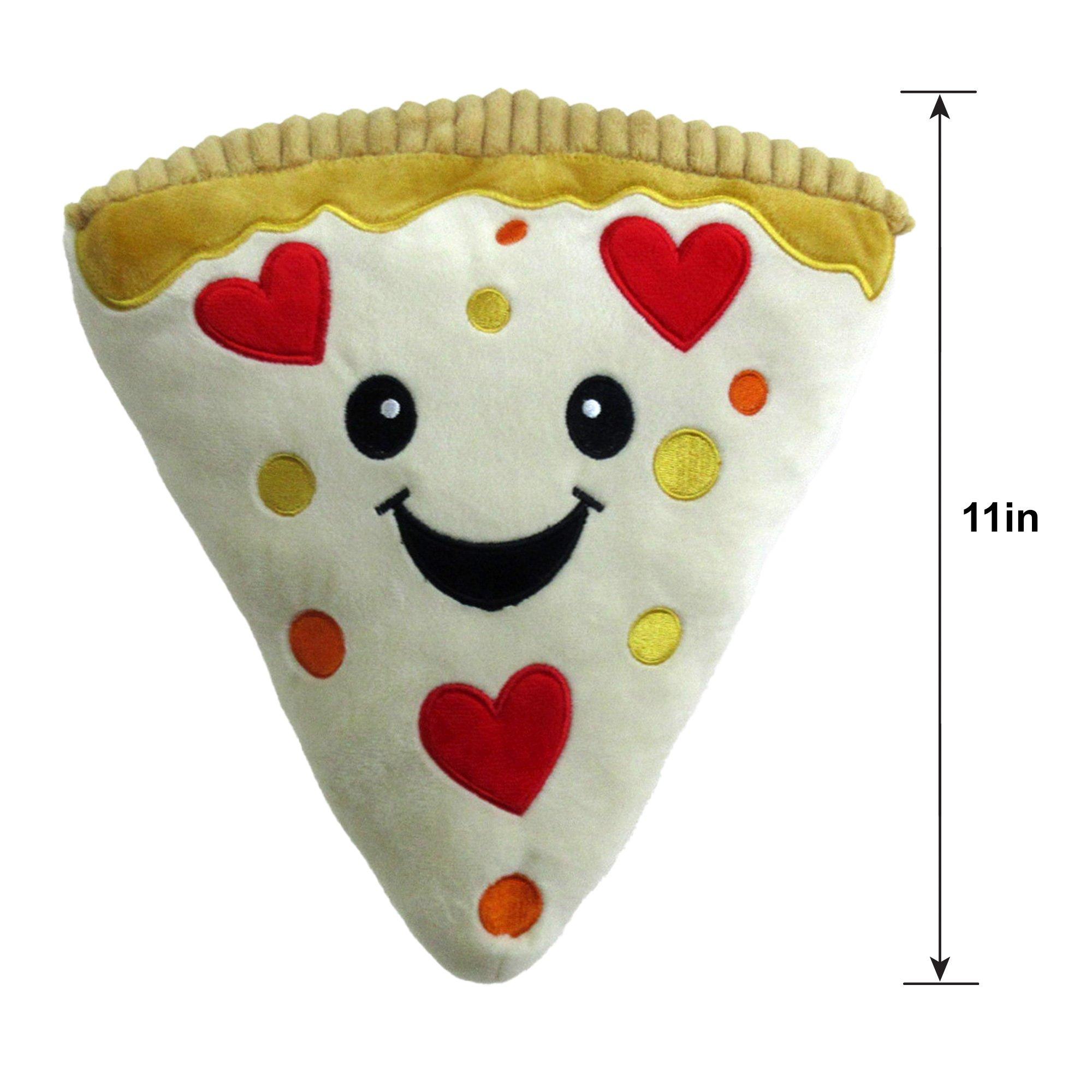 Valentine's Day Pizza Slice Plush, 11in