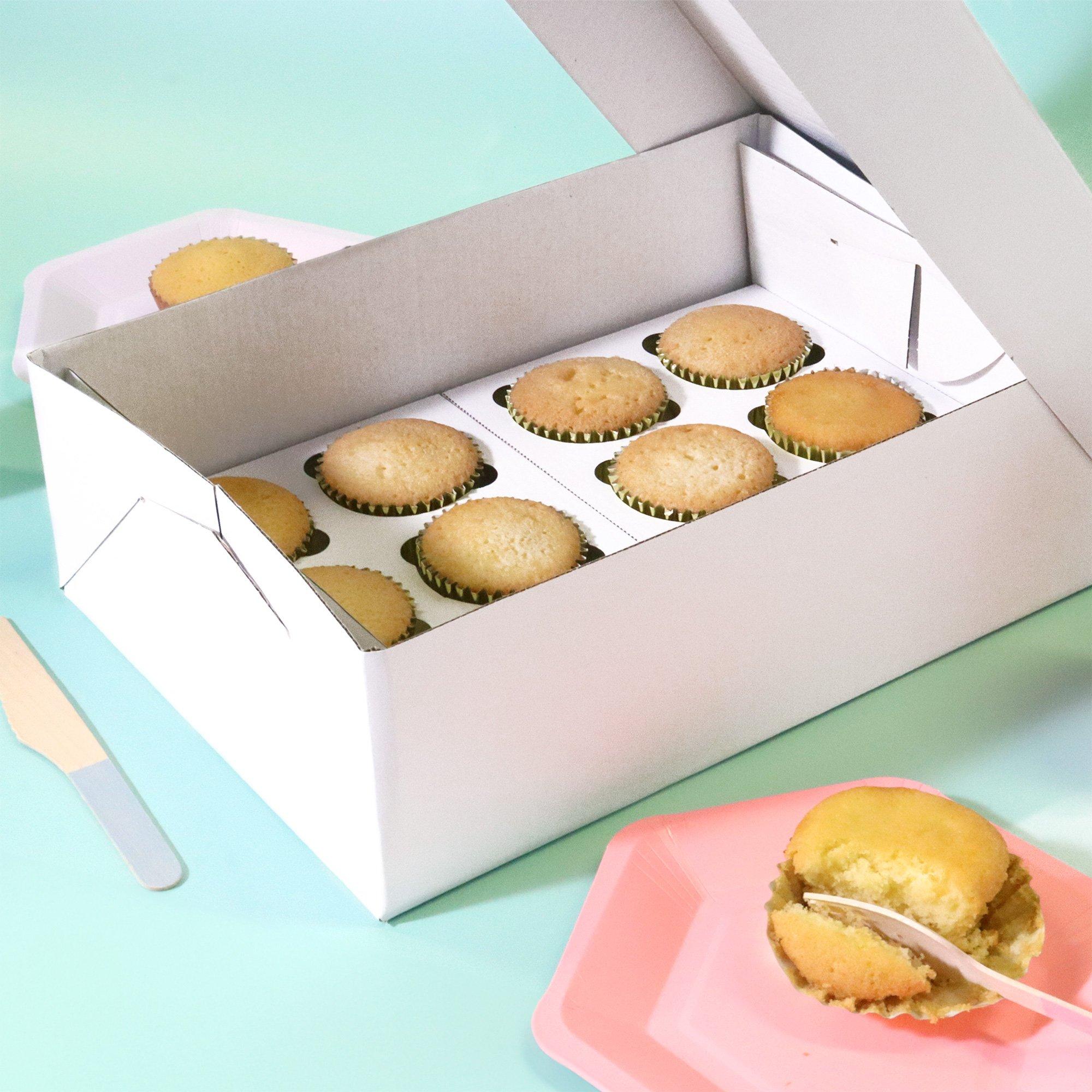 PME White Cupcake Box, 12 Slots