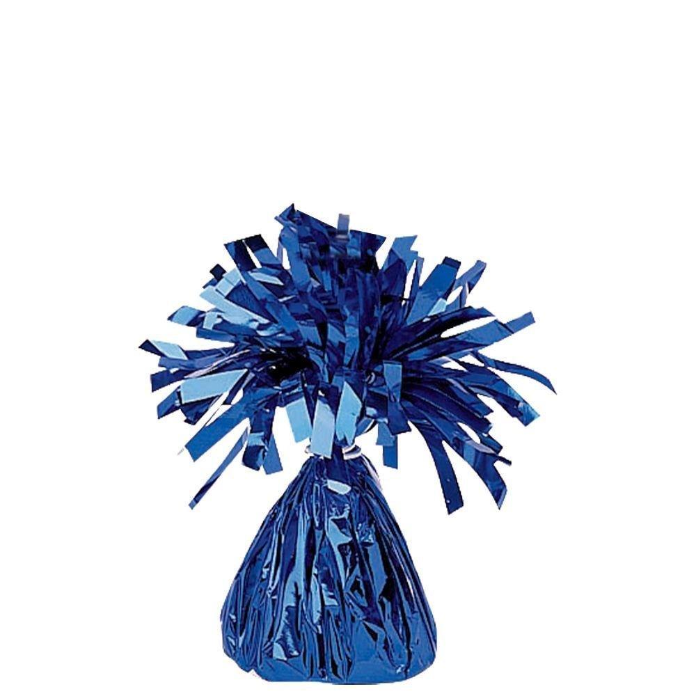 Playful Stripes & Stars Father's Day Foil Balloon Bouquet with Balloon Weight, 14pc