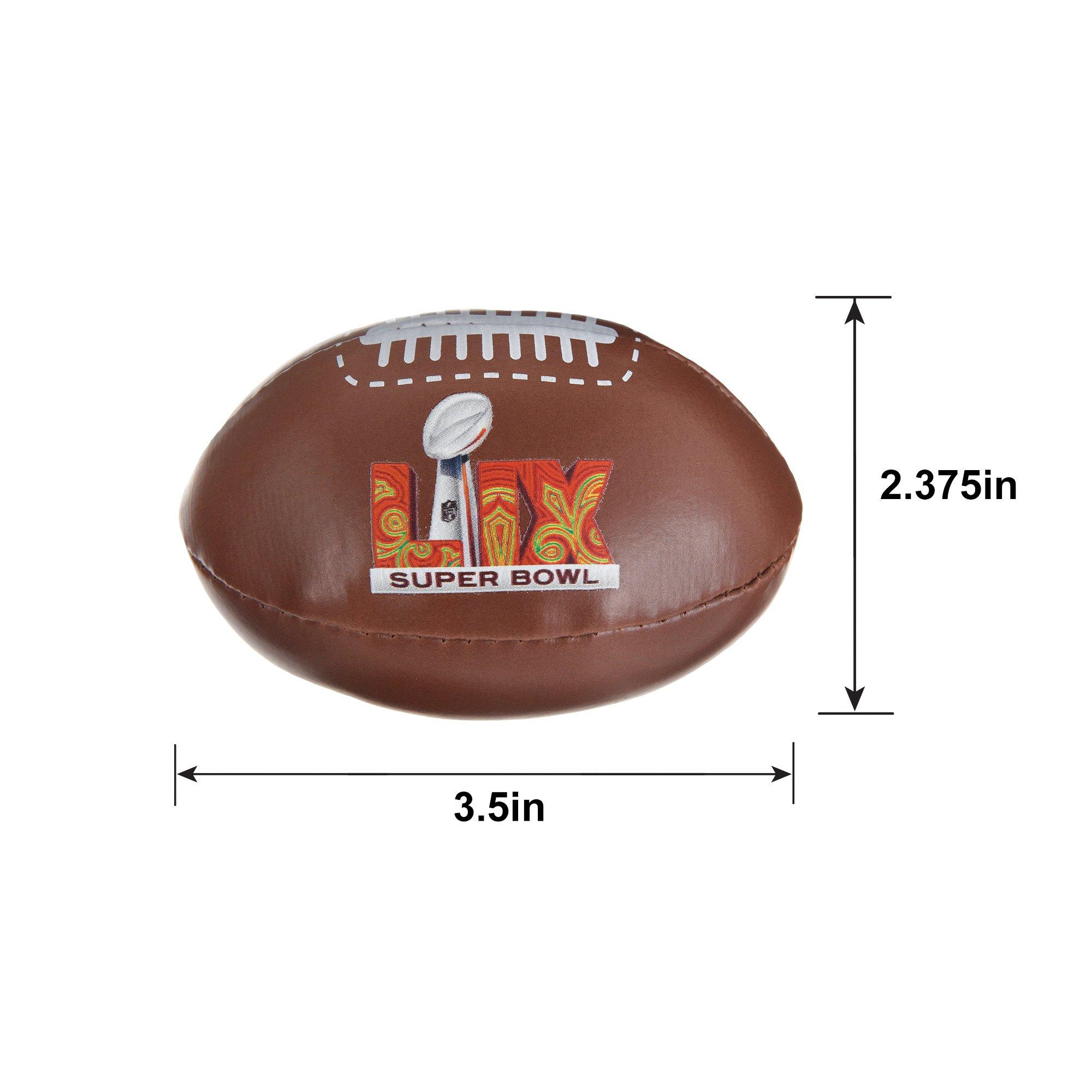 Plush Super Bowl LIX Football, 3.5in - NFL