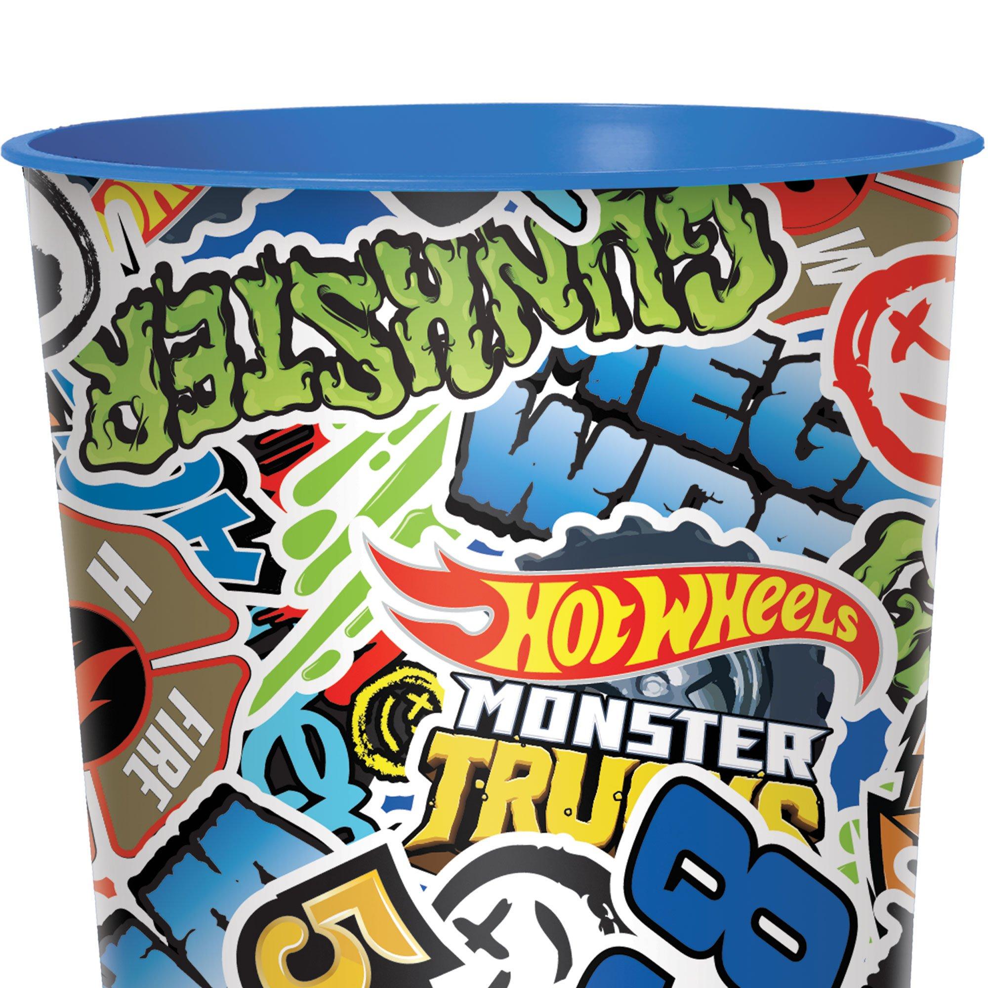 Hot Wheels Monster Trucks Favor Cup, 16oz