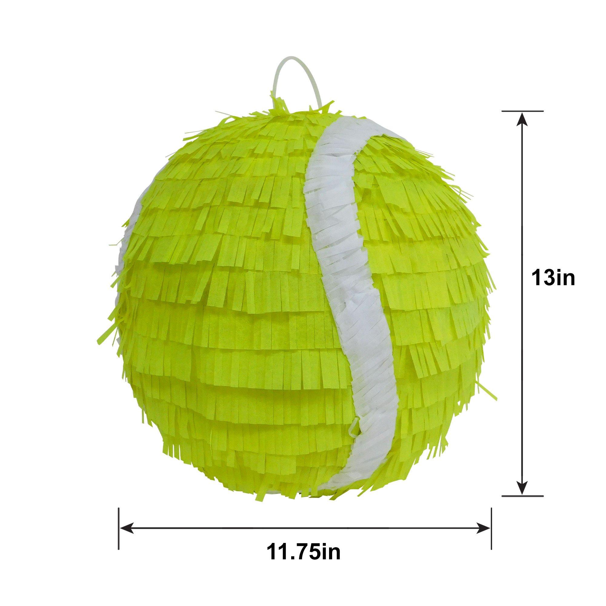 Tennis Ball Pinata, 11.75in x 13in