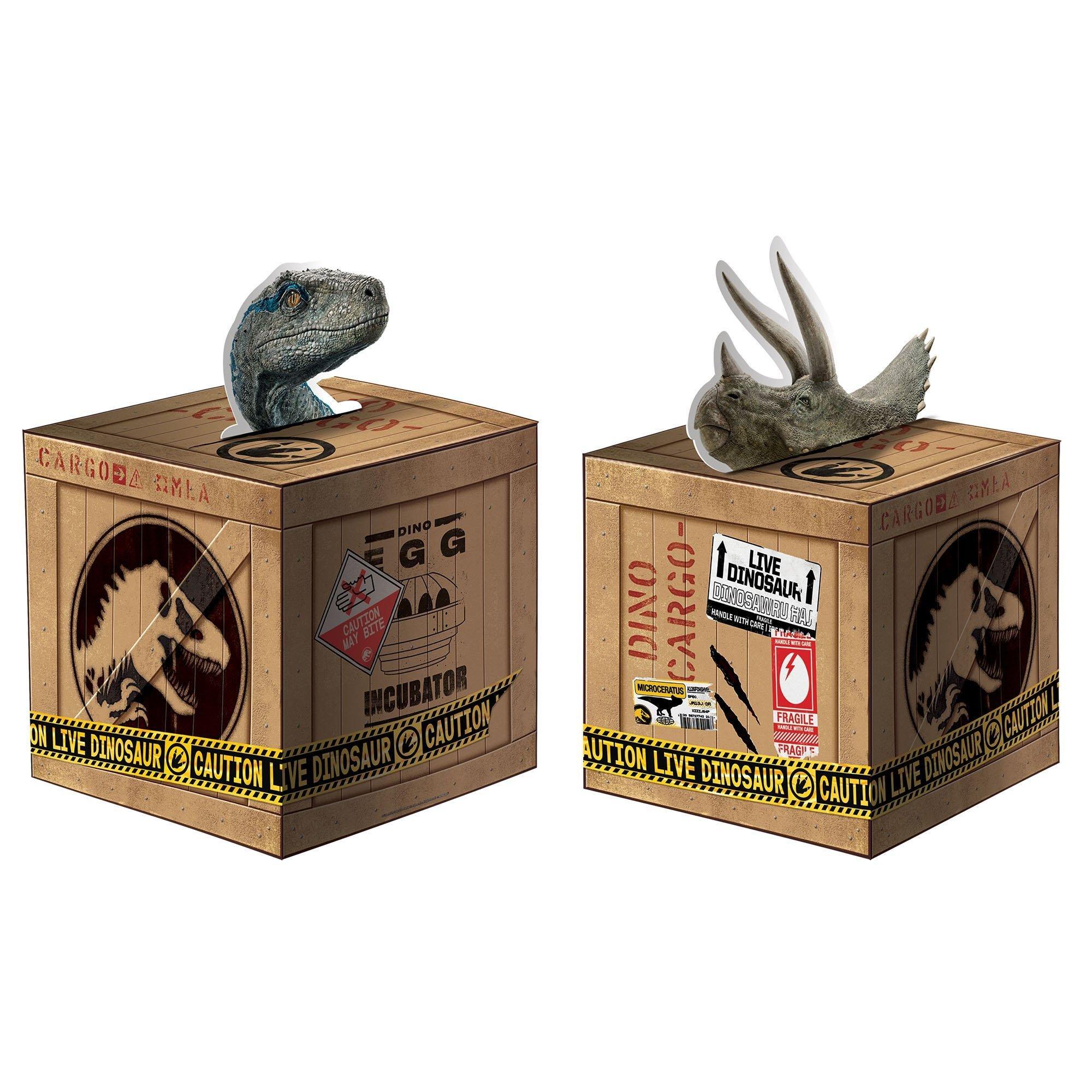 Jurassic World Party Decorating Supplies Pack - Kit includes Banner, Swirls & Table Centerpieces