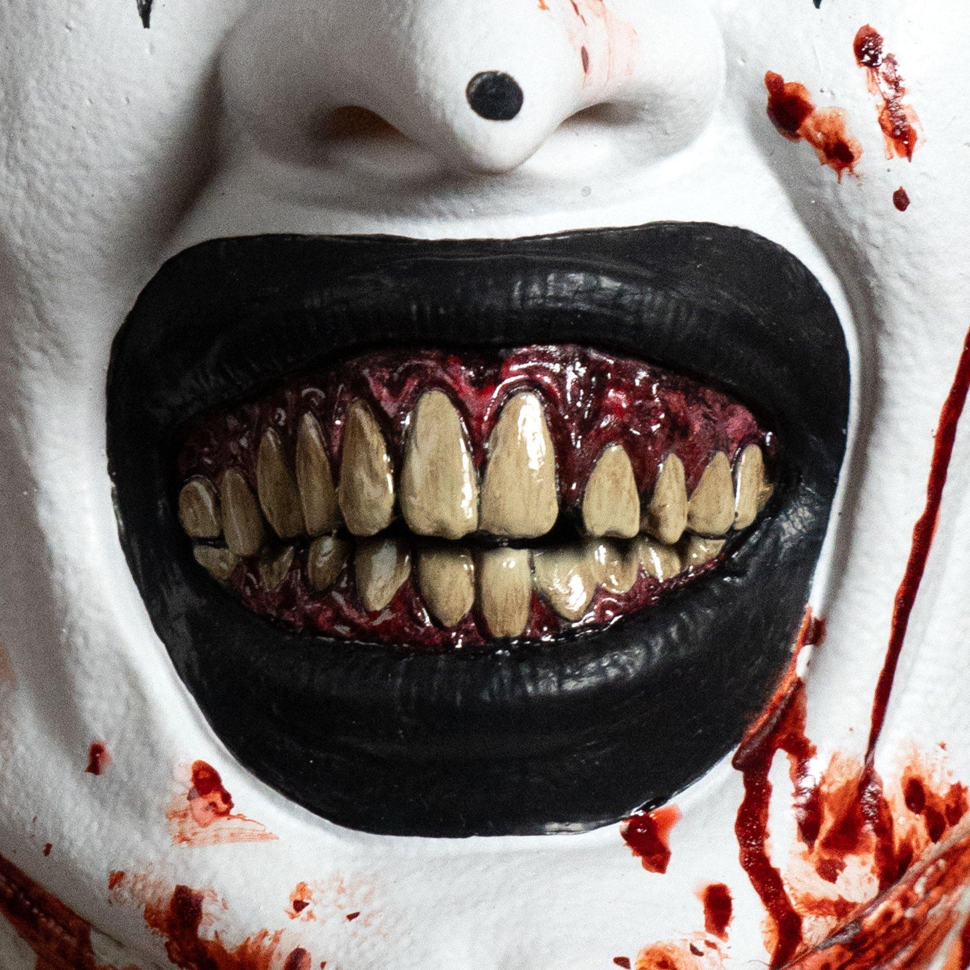 Adult Art the Clown Bloody Latex Mask - Terrifier 3