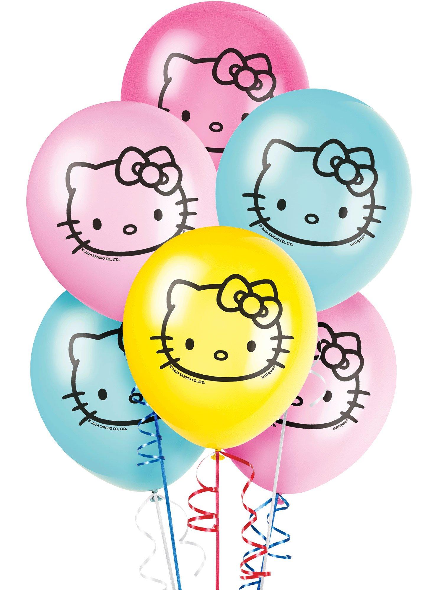 8ct, 12in Hello Kitty Latex Balloons - Sanrio