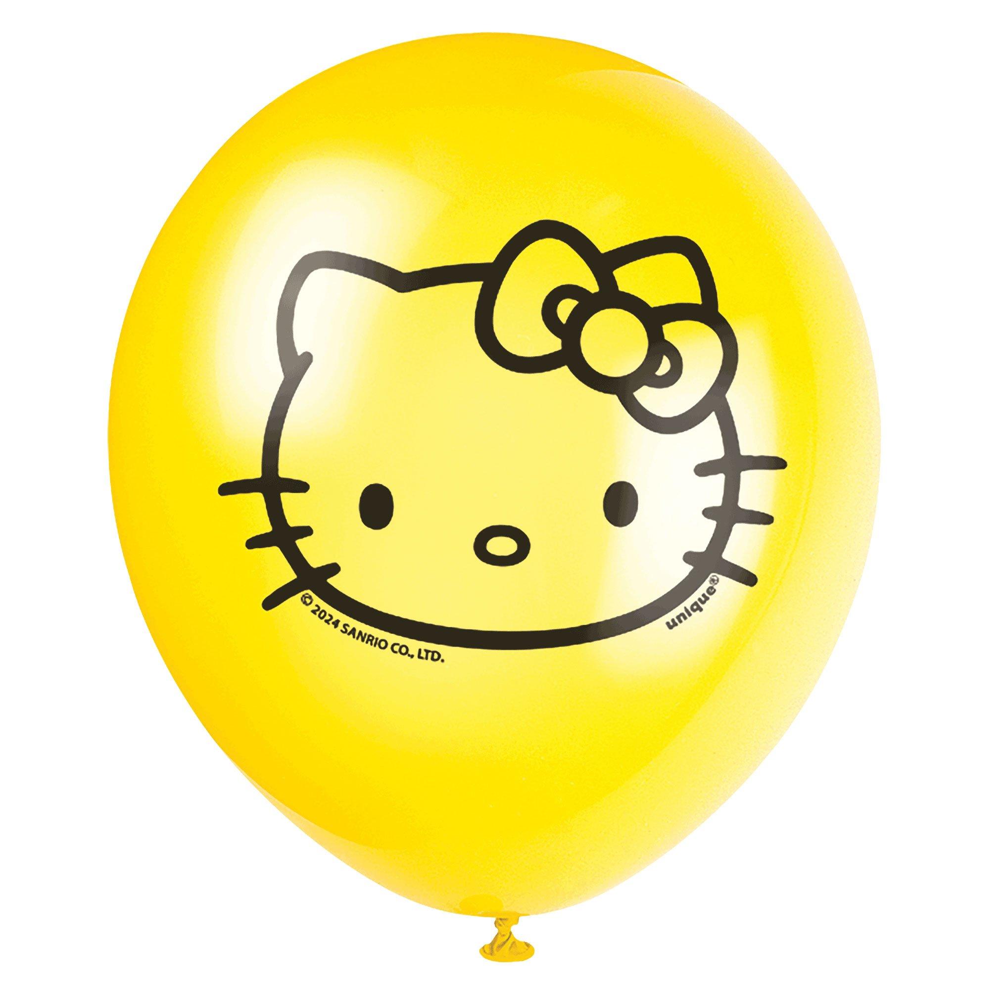 8ct, 12in Hello Kitty Latex Balloons - Sanrio