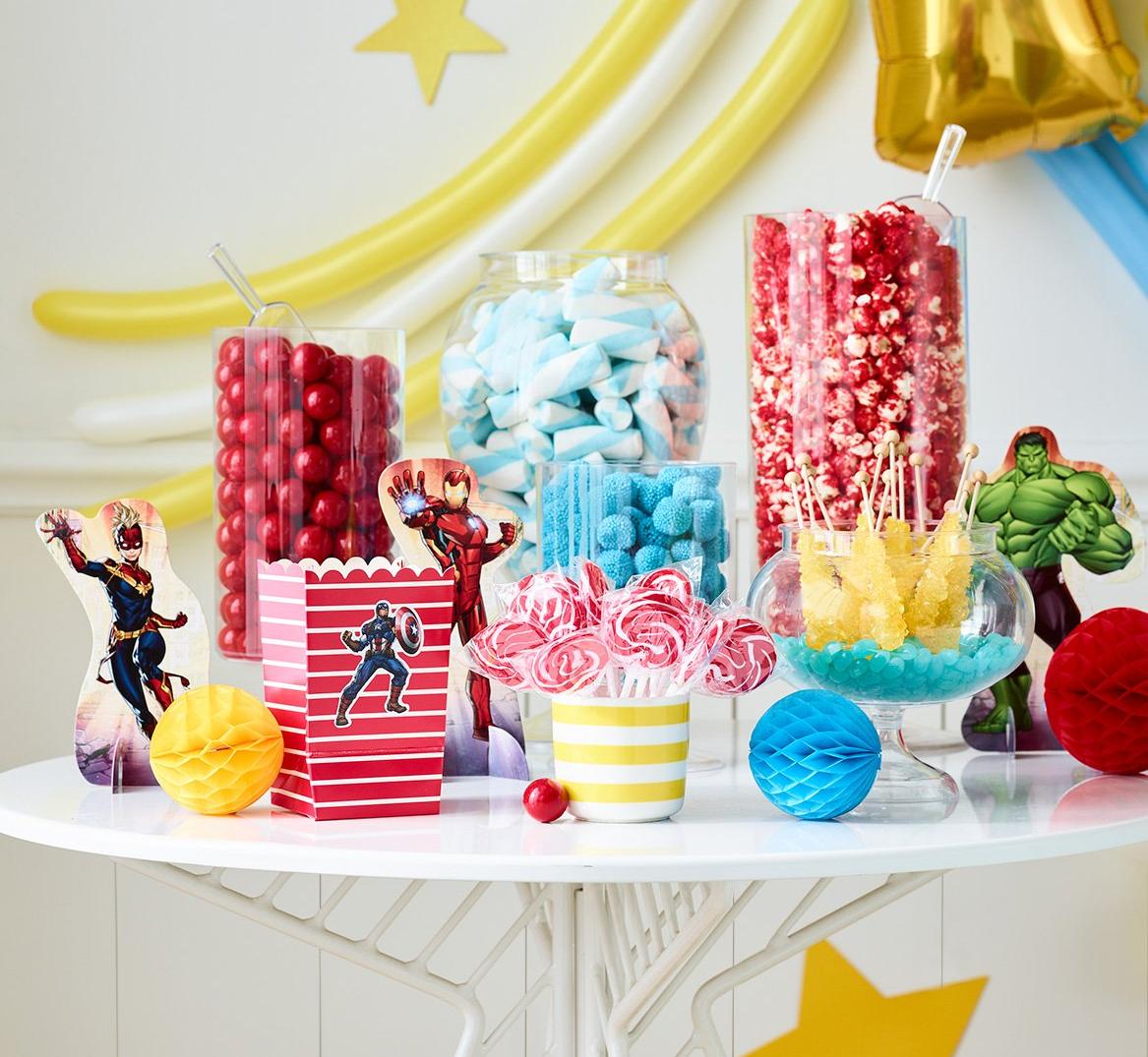 Avengers candy buffet