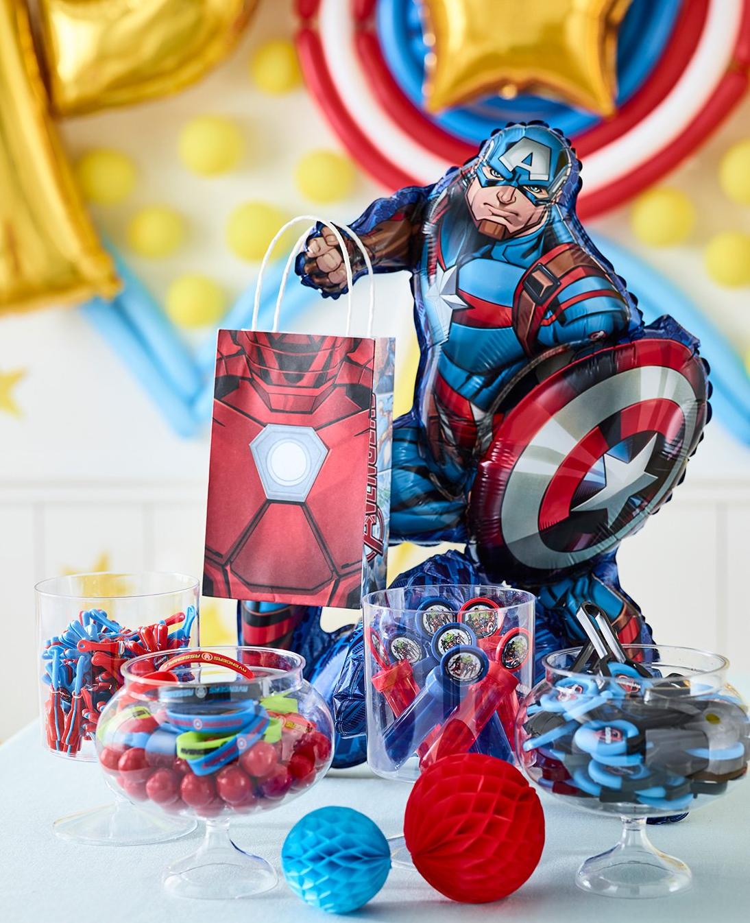 Avengers party favors