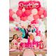 Malibu Barbie Plastic Scene Setter, 8.4ft x 5.4ft
