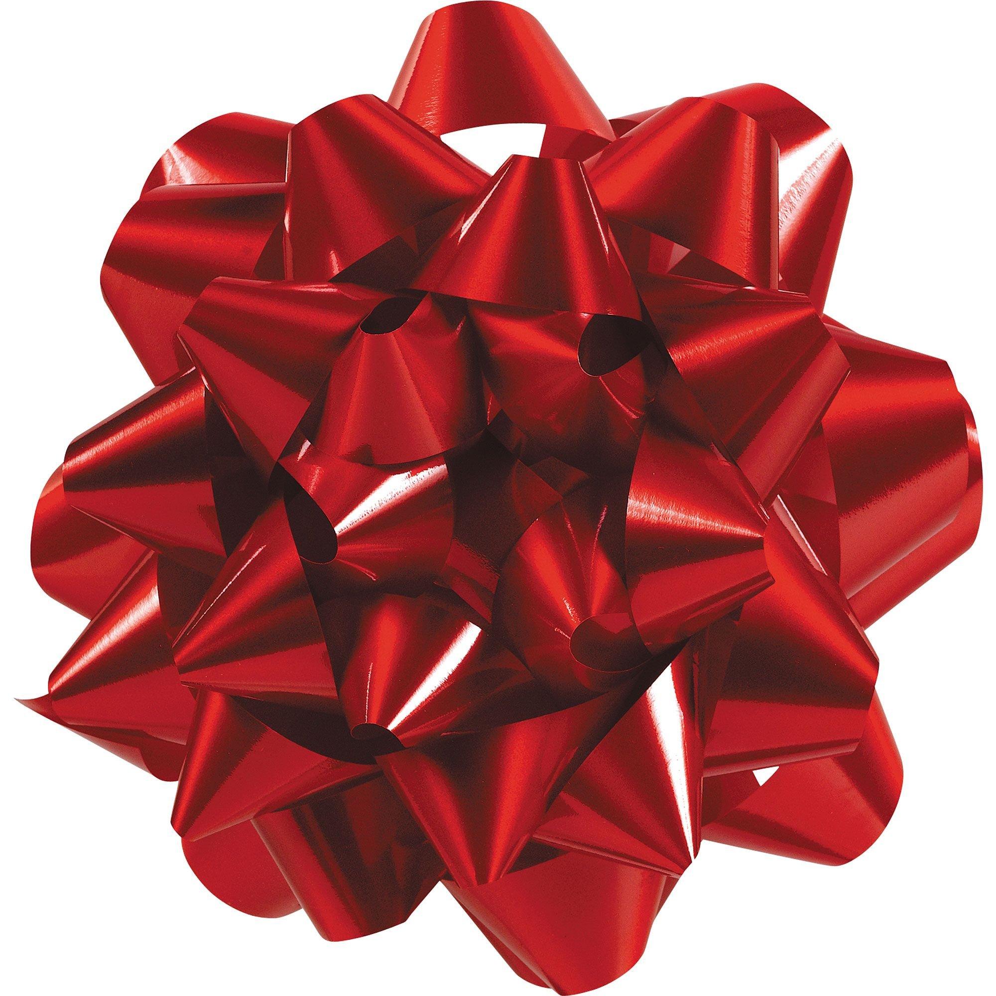 Red Gift Bow 9in  Party City