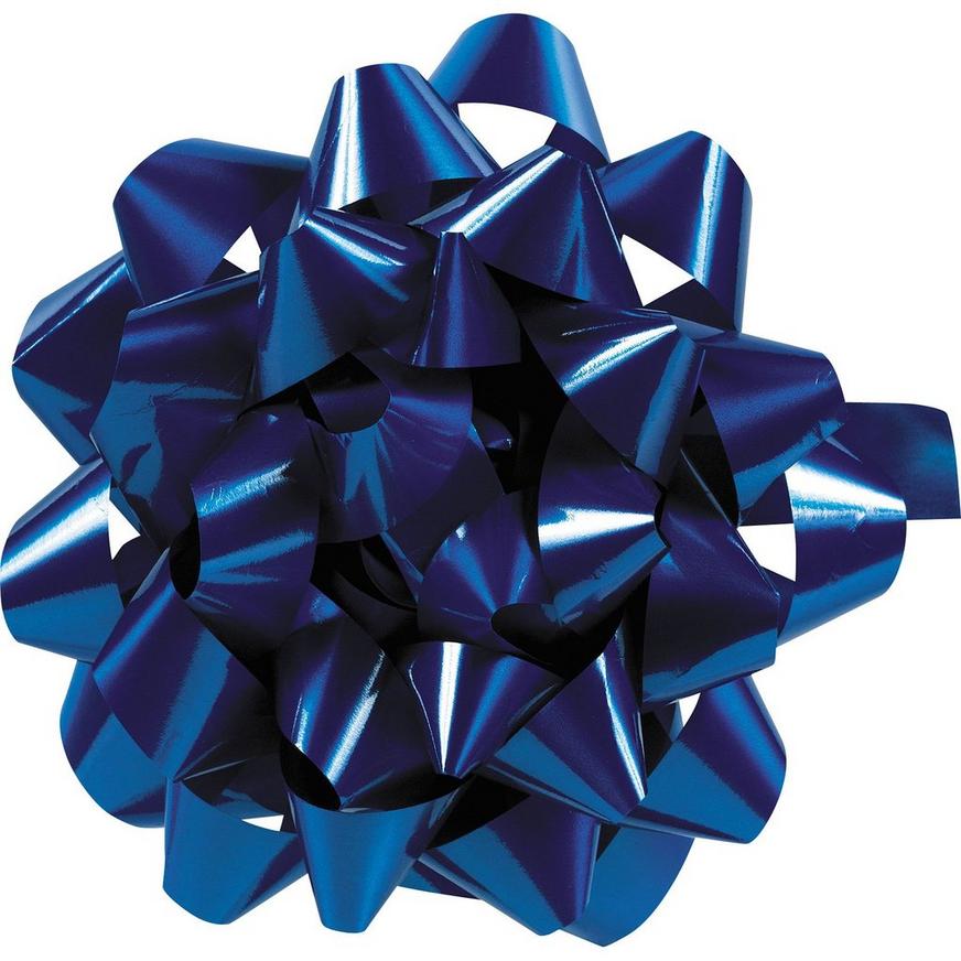 Royal Blue Lacquer Gift Bow
