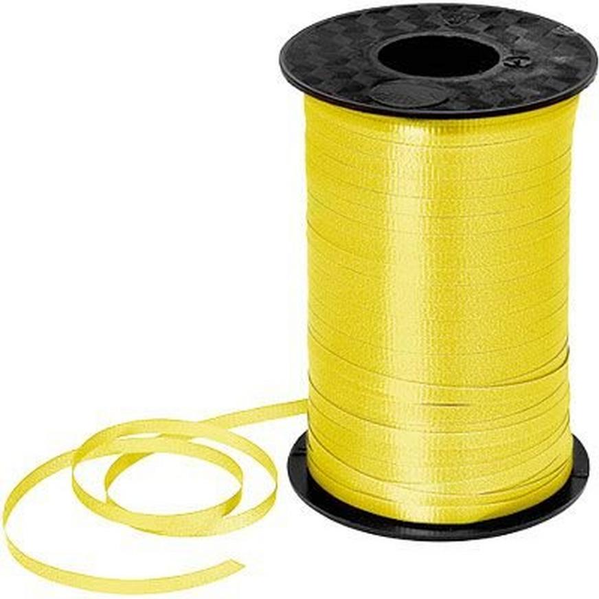 Yellow Curling Ribbon