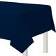 True Navy Blue Plastic Table Cover