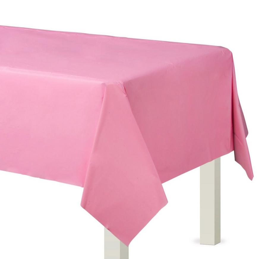 Disposable Tableware Tablecover Pink Shower Party Supplies GENDER REVEAL 