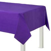 Purple Plastic Table Cover