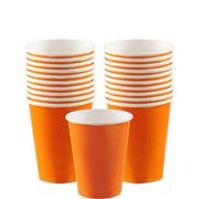 Orange Paper Cups 20ct