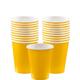 Sunshine Yellow Paper Cups 20ct