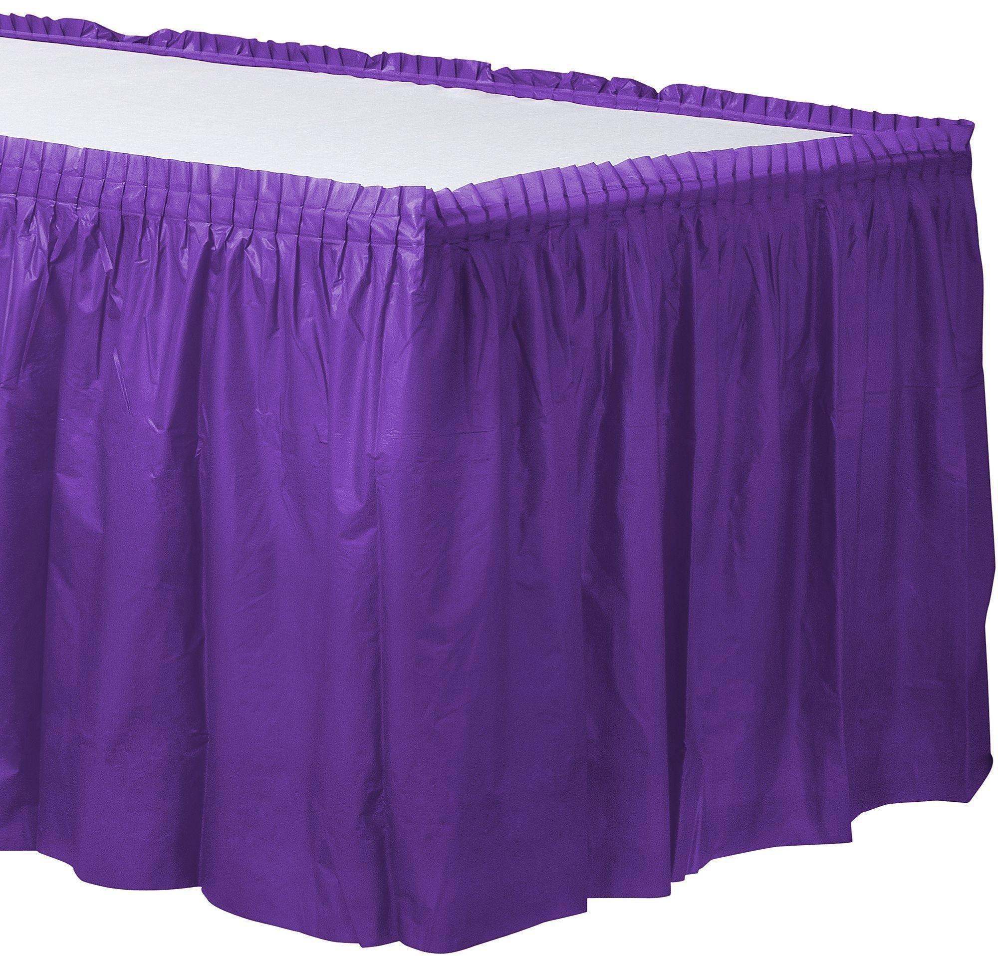 Plastic Table Skirt