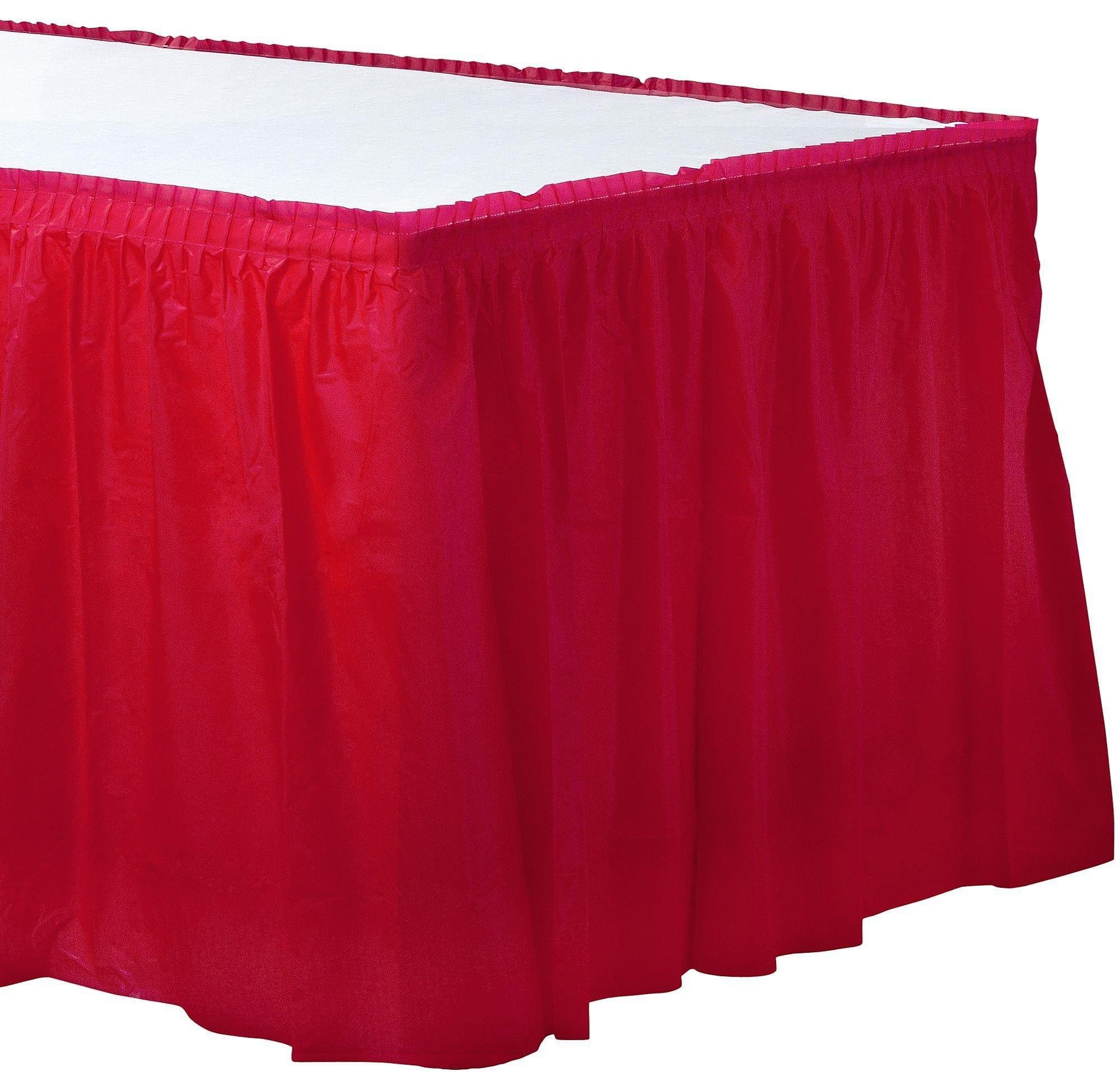 Cheap table skirts outlet for sale