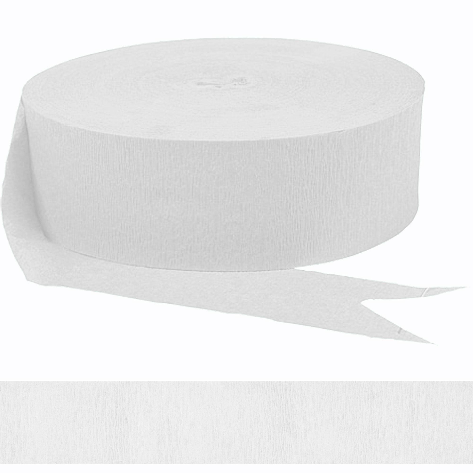 White Streamer 500ft Party City