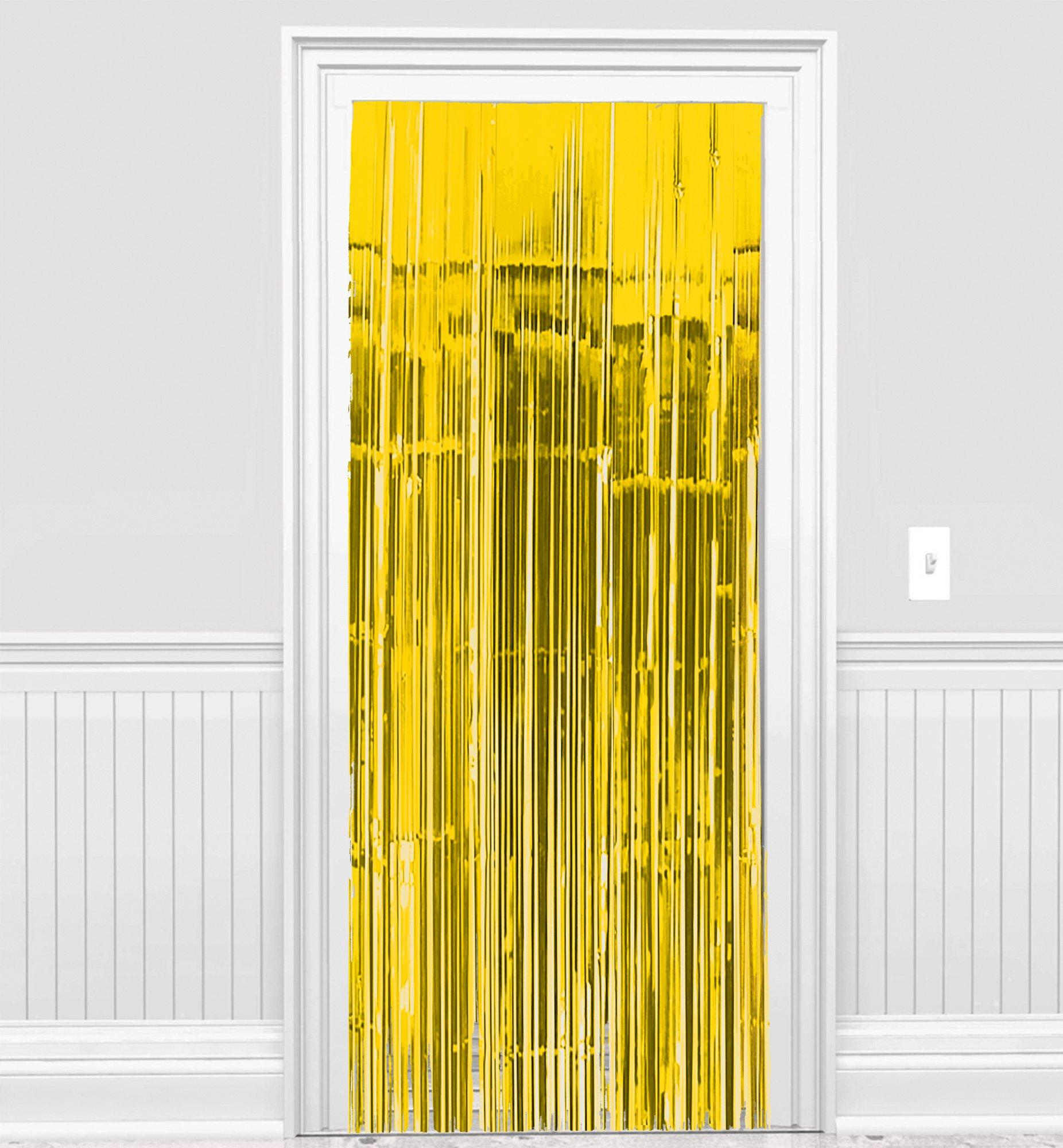 Foil Fringe Doorway Curtain, 3ft x 8ft