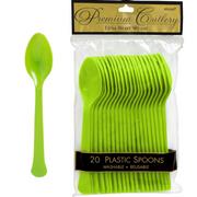 Caribbean Premium Plastic Spoons 20ct