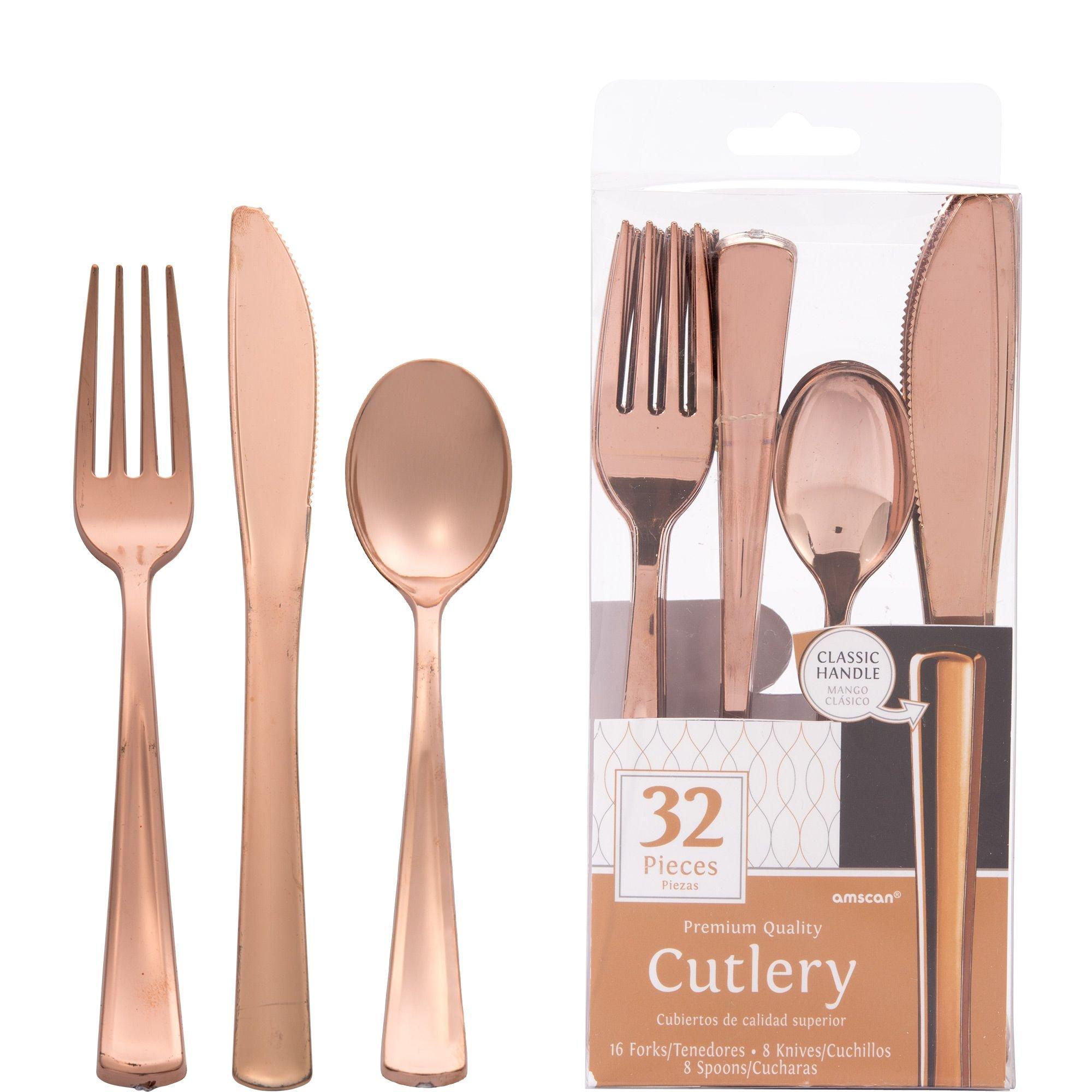 Plastic Cutlery Set 32ct