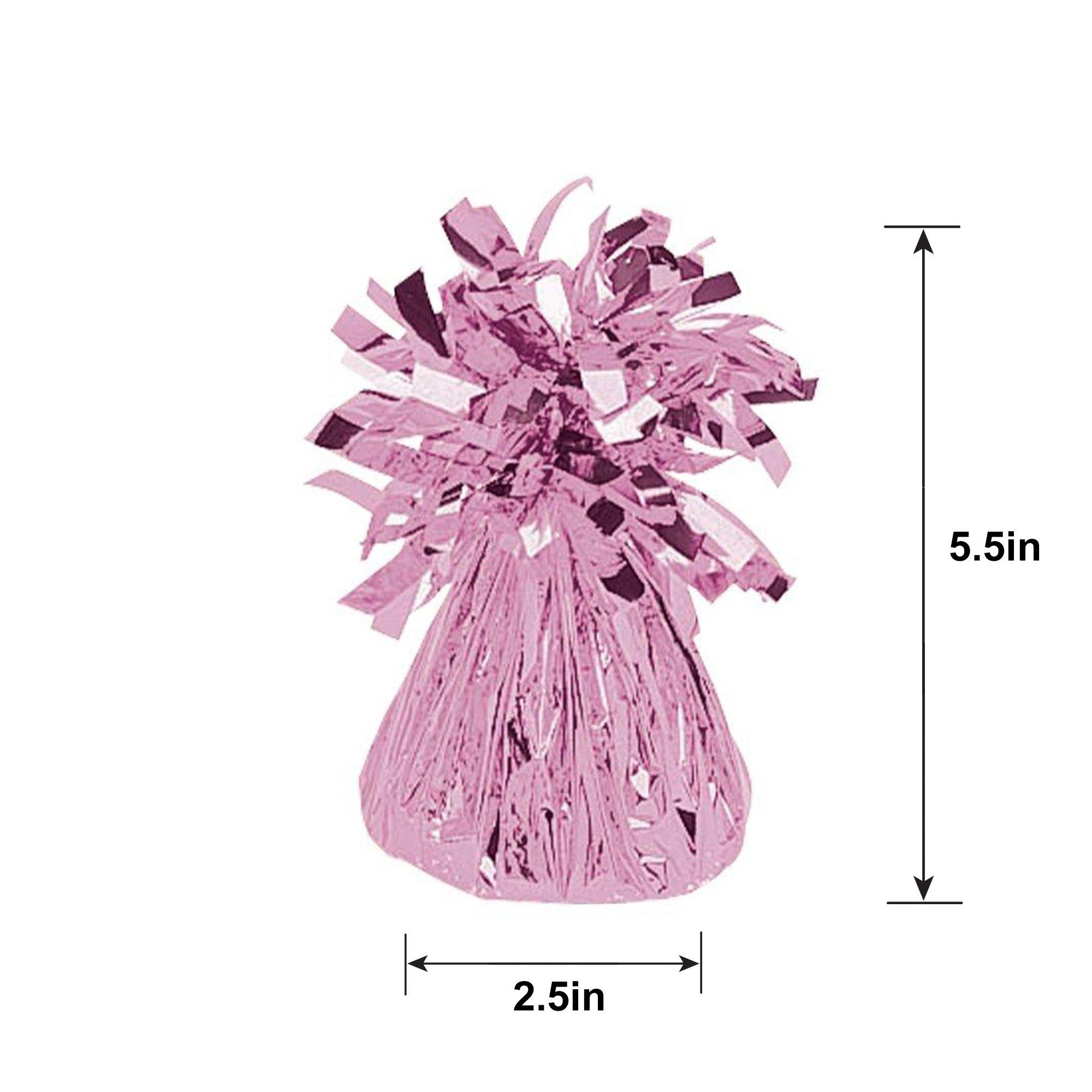 Pink Foil Balloon Weight 6oz