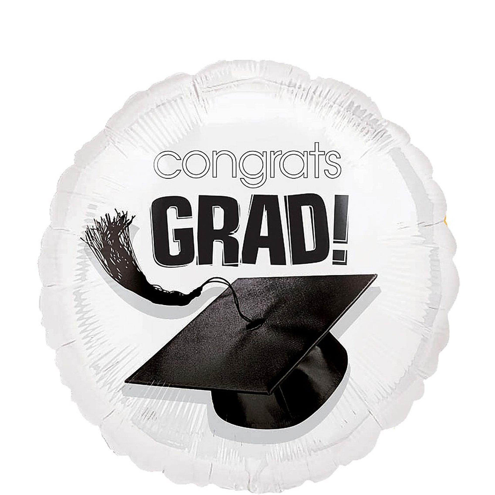 Graduation Balloon - Congrats Grad, 17in