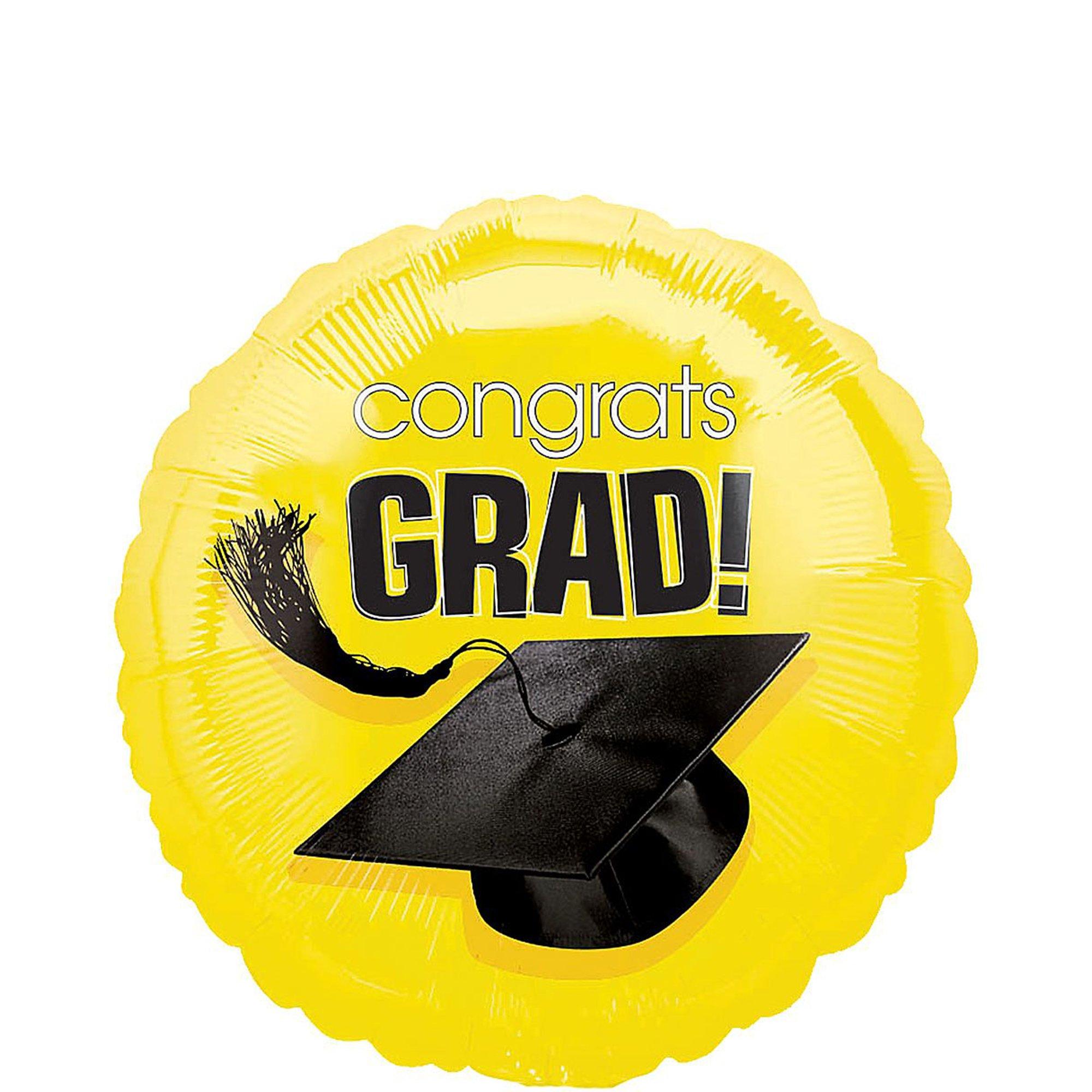 Graduation Balloon - Congrats Grad, 17in