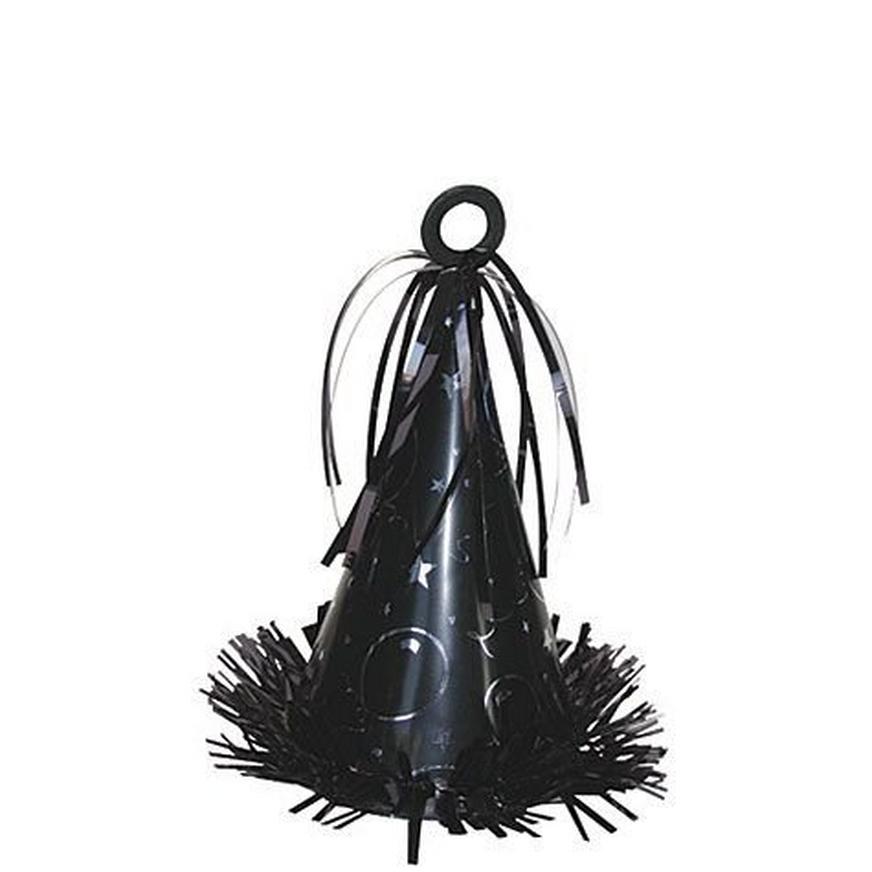 Black Party Cone Balloon Weight