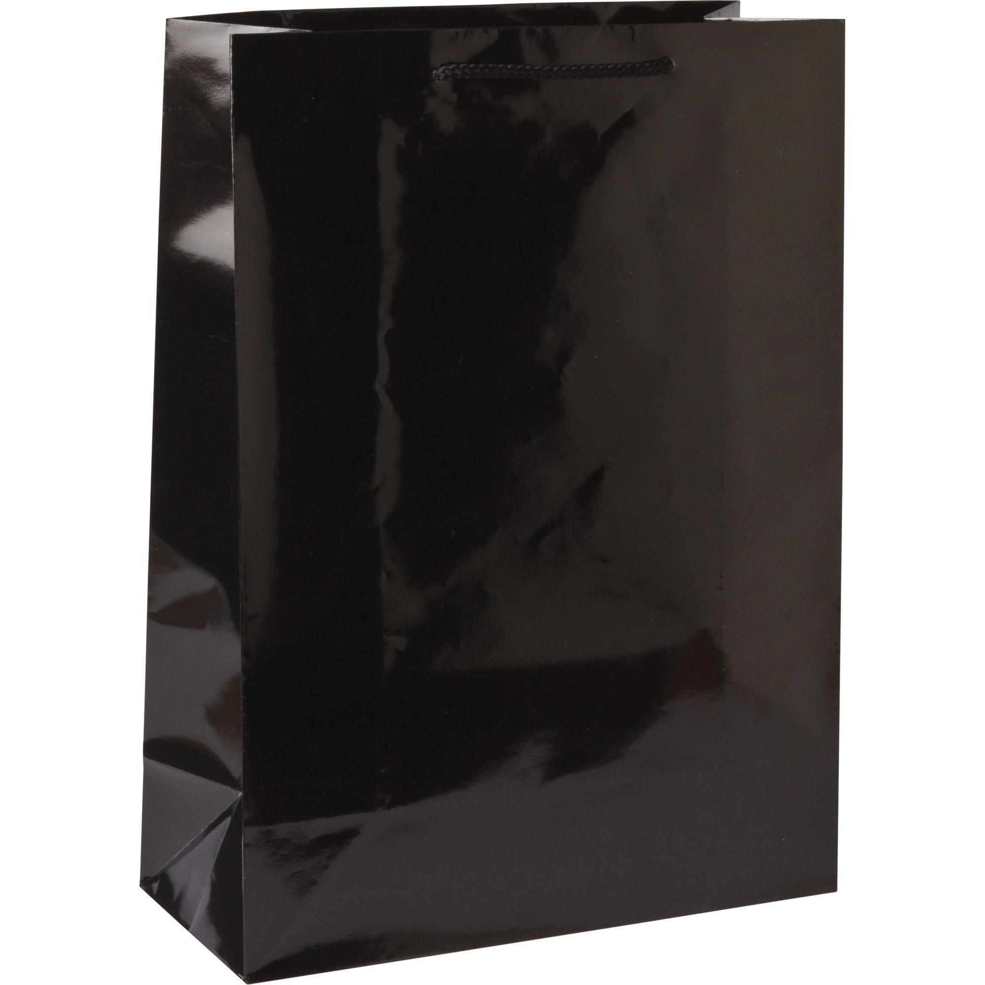 Black Glossy Jumbo Gift Bag