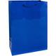 Extra Large Royal Blue Gift Bag, 12.5in x 17in 