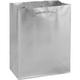 Extra Large Metallic Silver Gift Bag, 12.5in x 17in 
