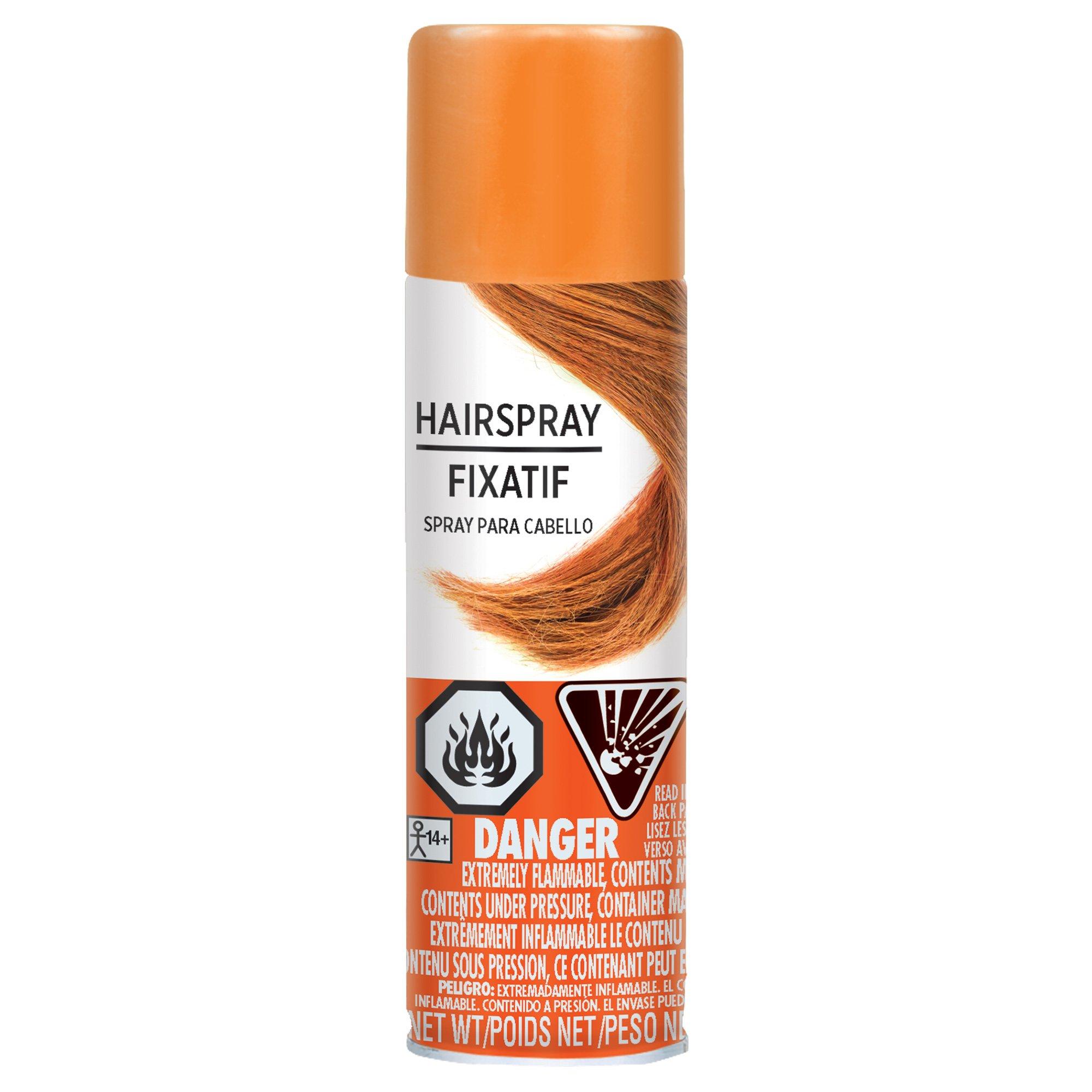 Orange Hair Spray 3oz Party City