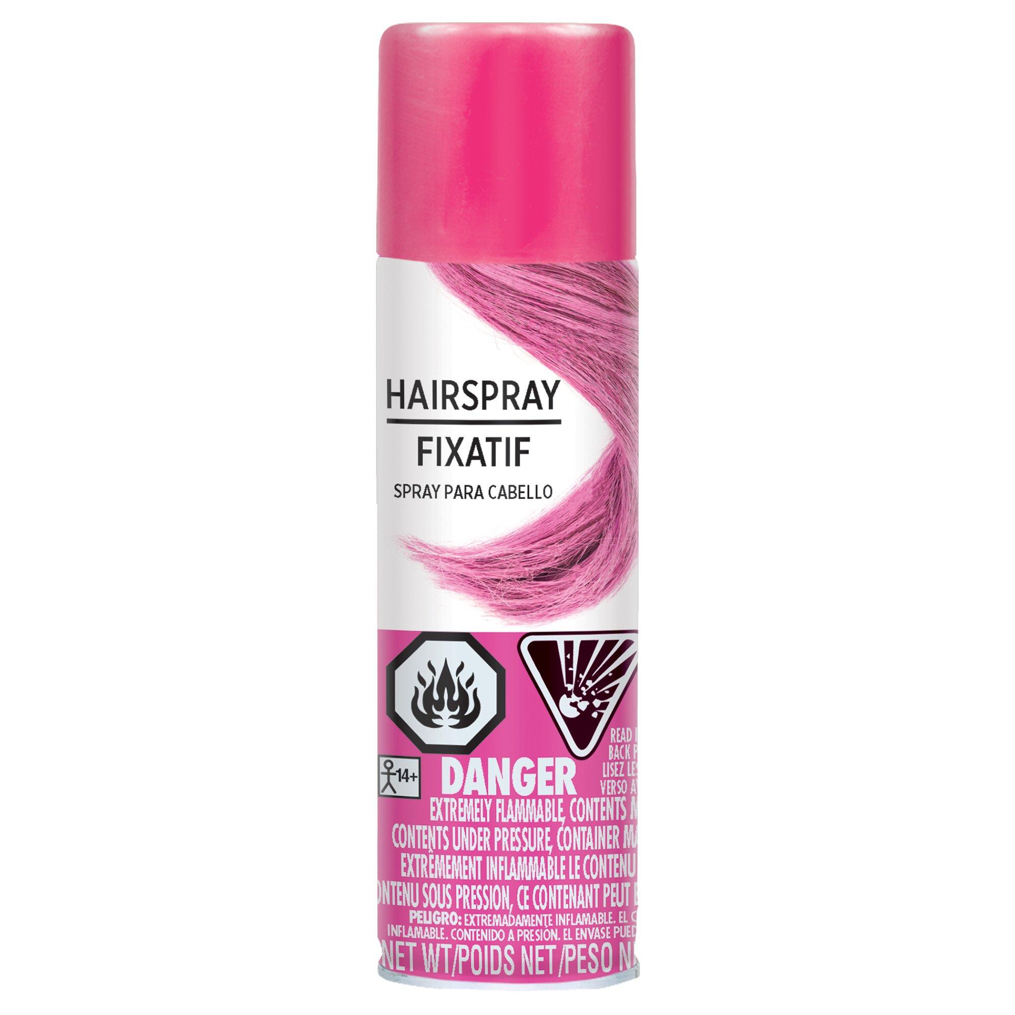 Pink Hair Spray 3oz | Party City