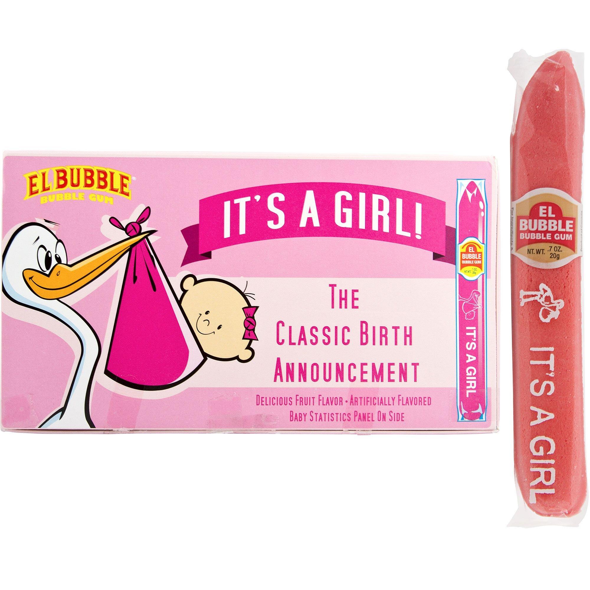 Baby Shower Bubble Gum Cigars 36ct